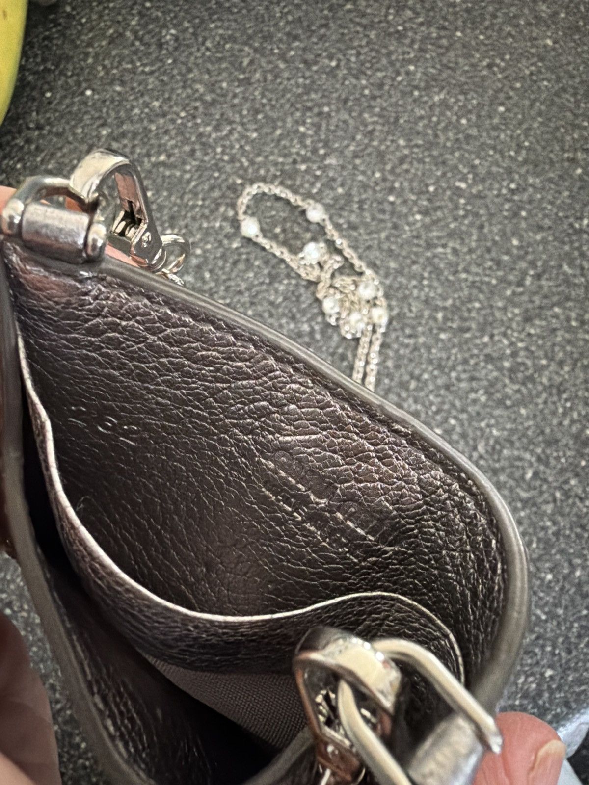 Miu Miu Miu Miu Crystal Leather Over the Shoulder bag Size ONE SIZE - 3 Thumbnail
