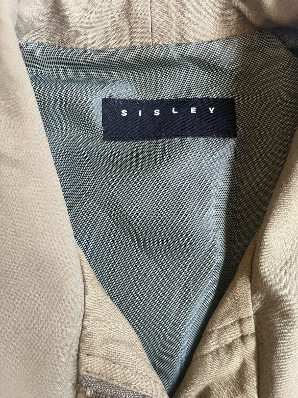 Sisley Sisley Italy Vintage Parka Multi Pocket Army Green Size XL / US 12-14 / IT 48-50 - 7 Thumbnail