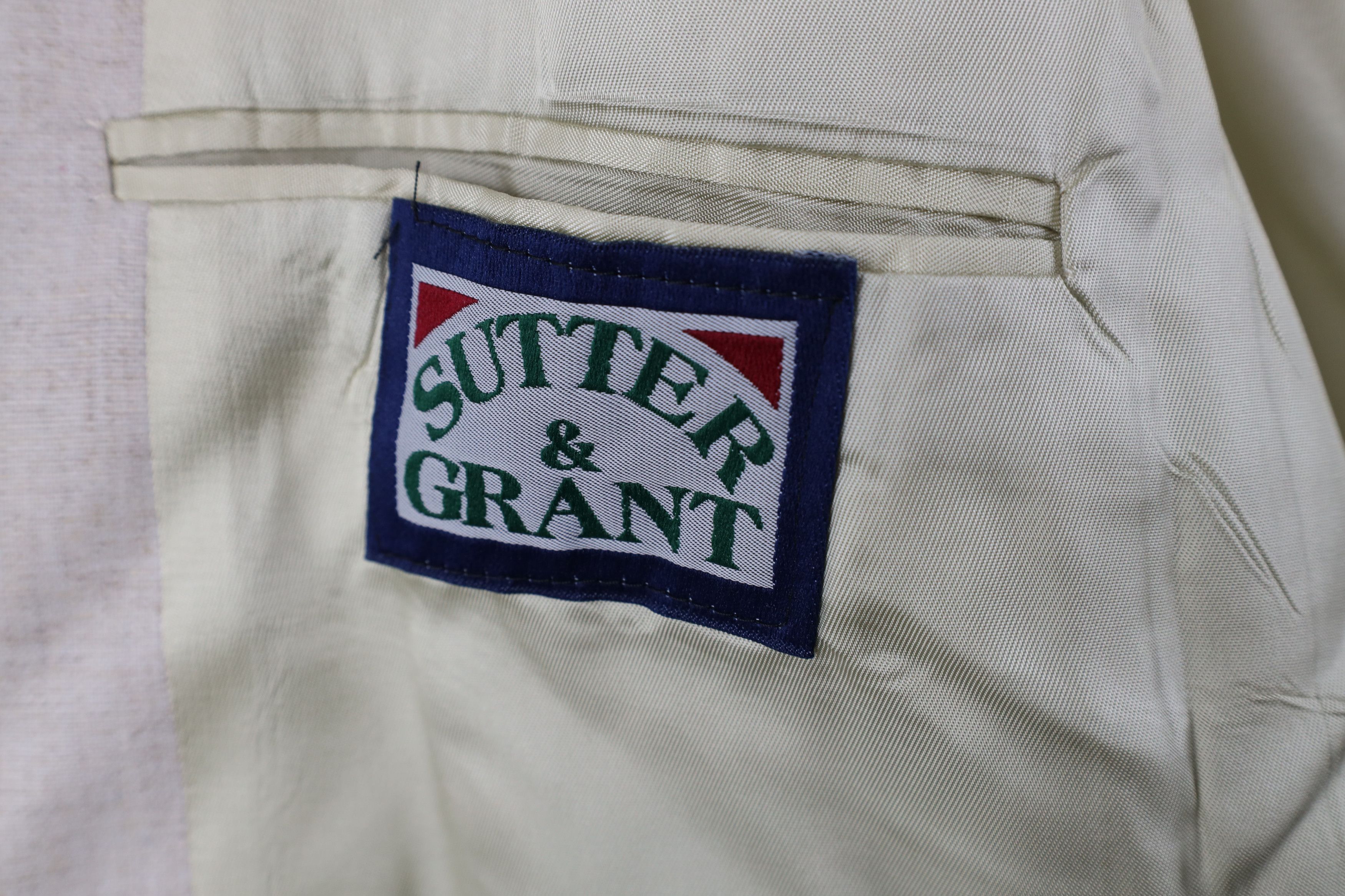 Vintage Vintage 90s Streetwear Linen Blend Coat Blazer Jacket USA Size US XXL / EU 58 / 5 - 11 Thumbnail