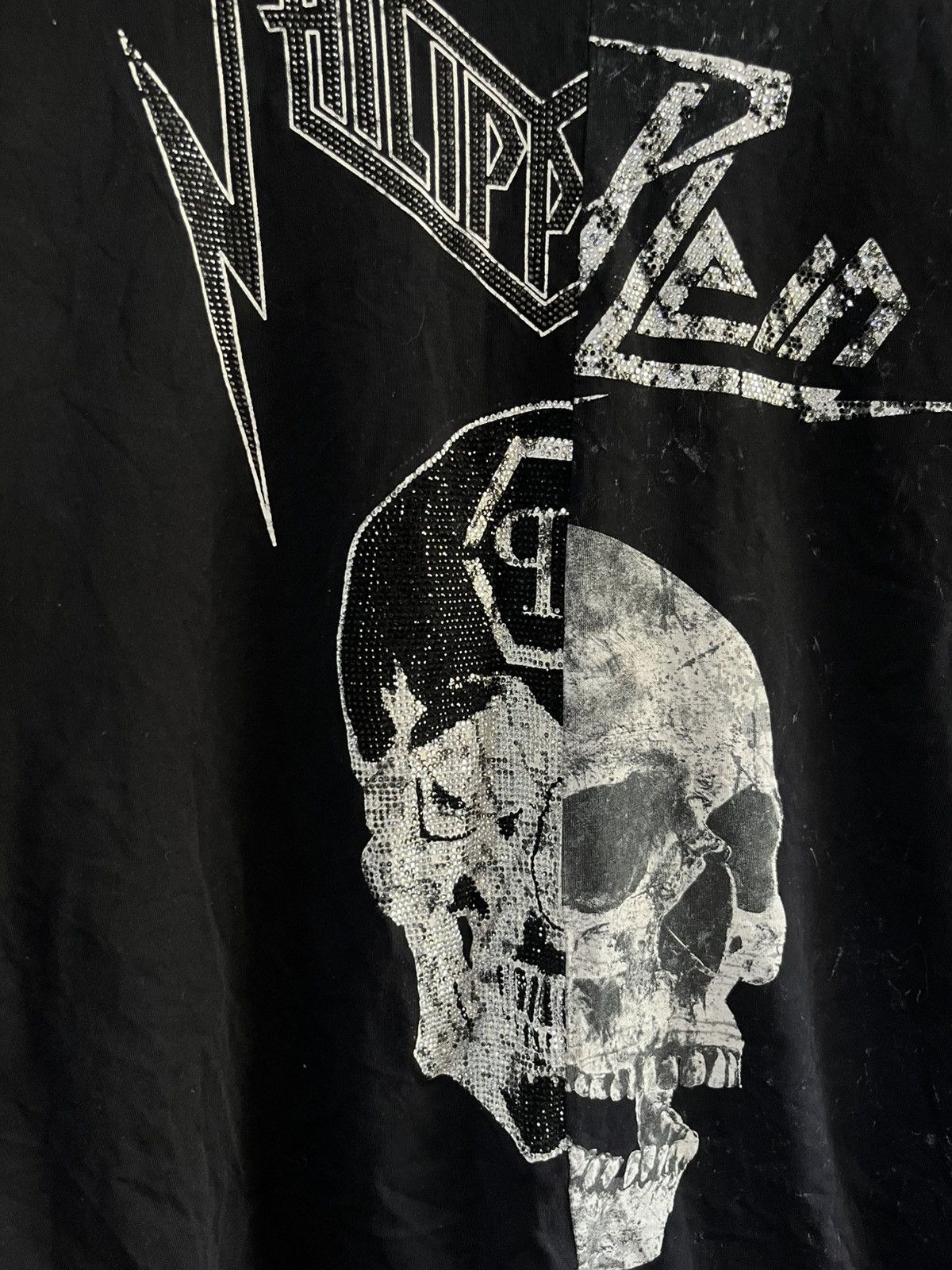 Designer × Philipp Plein RARE Philipp Plein Avant Garde Y2K Tee Size US XL / EU 56 / 4 - 6 Thumbnail
