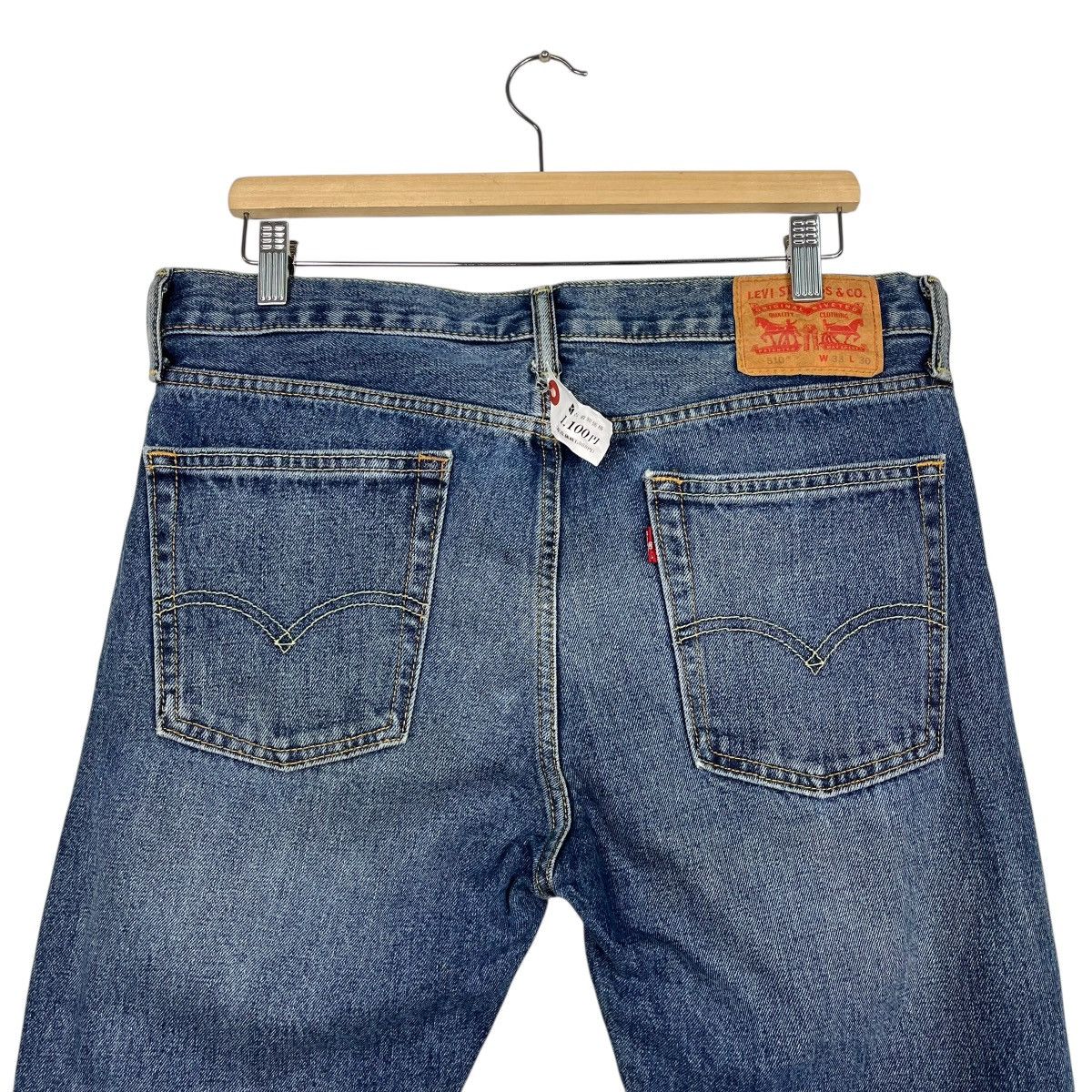 Levi's Vintage Levis 510 Custom Art distressed Denim Jeans Size US 34 / EU 50 - 8 Thumbnail