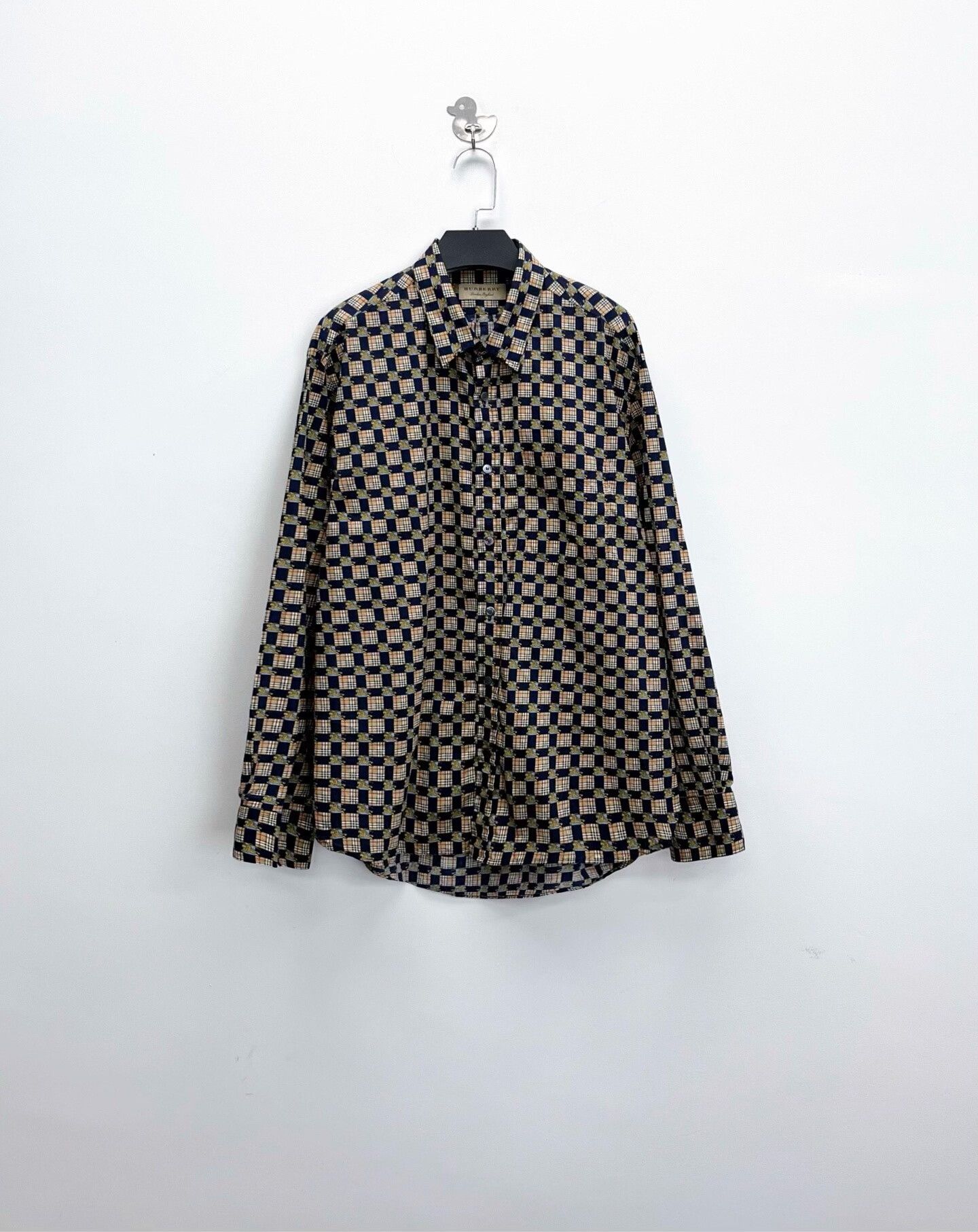Burberry burberry check pattern long sleeve shirt jacket Size US XL / EU 56 / 4 - 1 Thumbnail