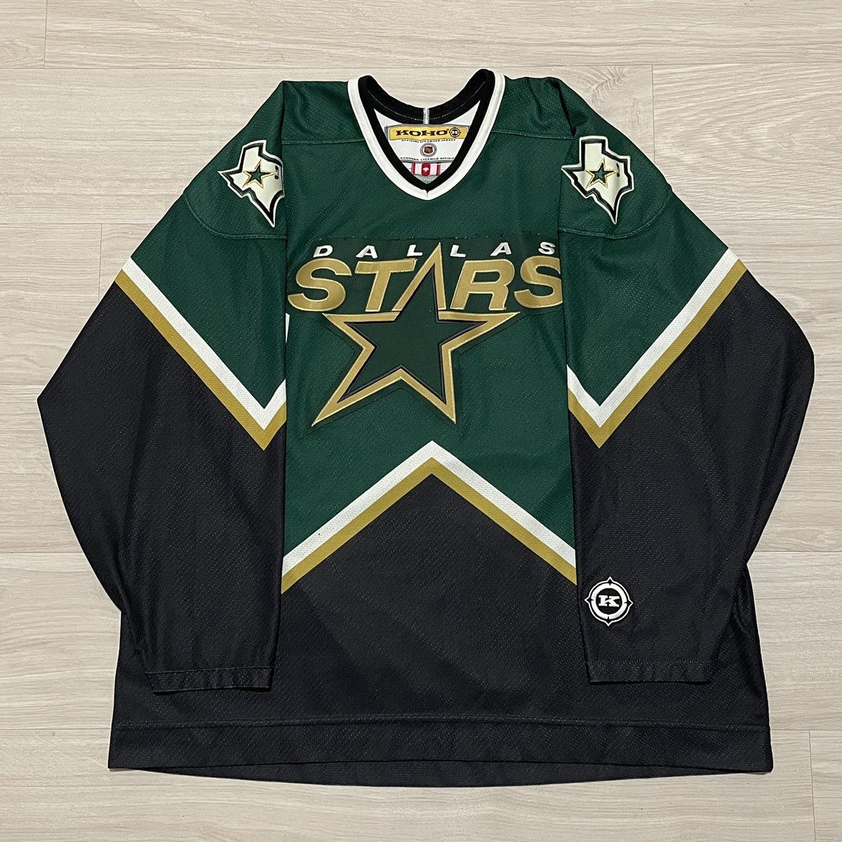 Image of Vintage Dallas Stars 90's Koho Hockey Nhl Jersey, Men's (Size 2XL)