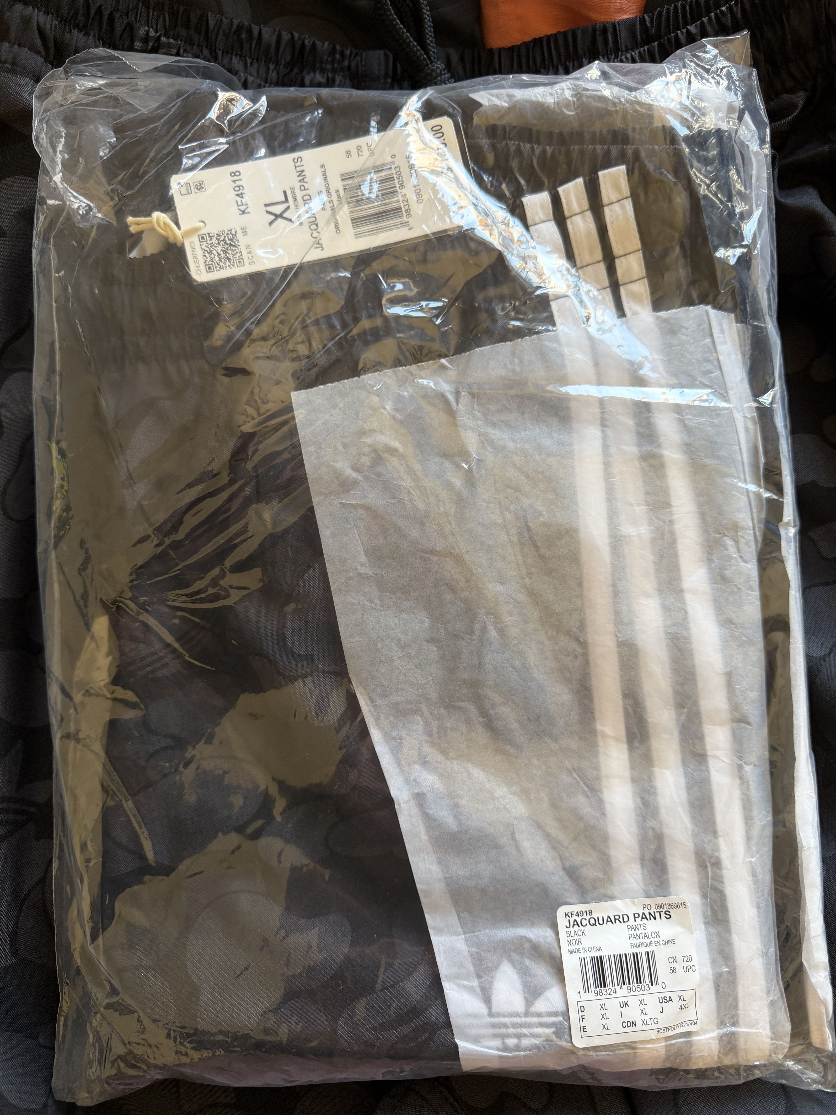 Adidas × Bape Bape Adidas Jacquard Track Pants in Black Camo Size US 36 / EU 52 - 6 Thumbnail