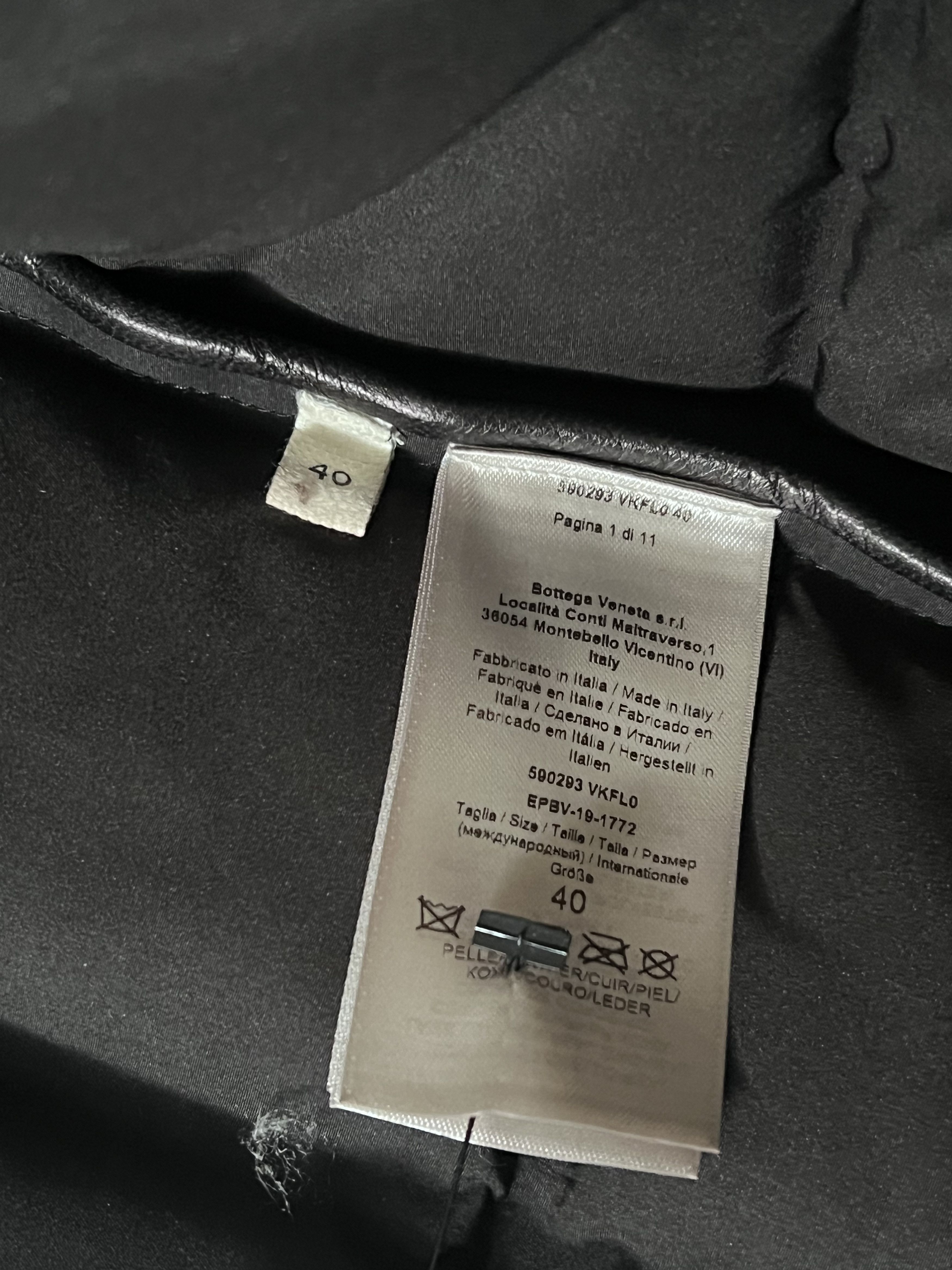 Bottega Veneta Bottega Veneta 2019 Lamb Leather Coat Size S / US 4 / IT 40 - 5 Thumbnail