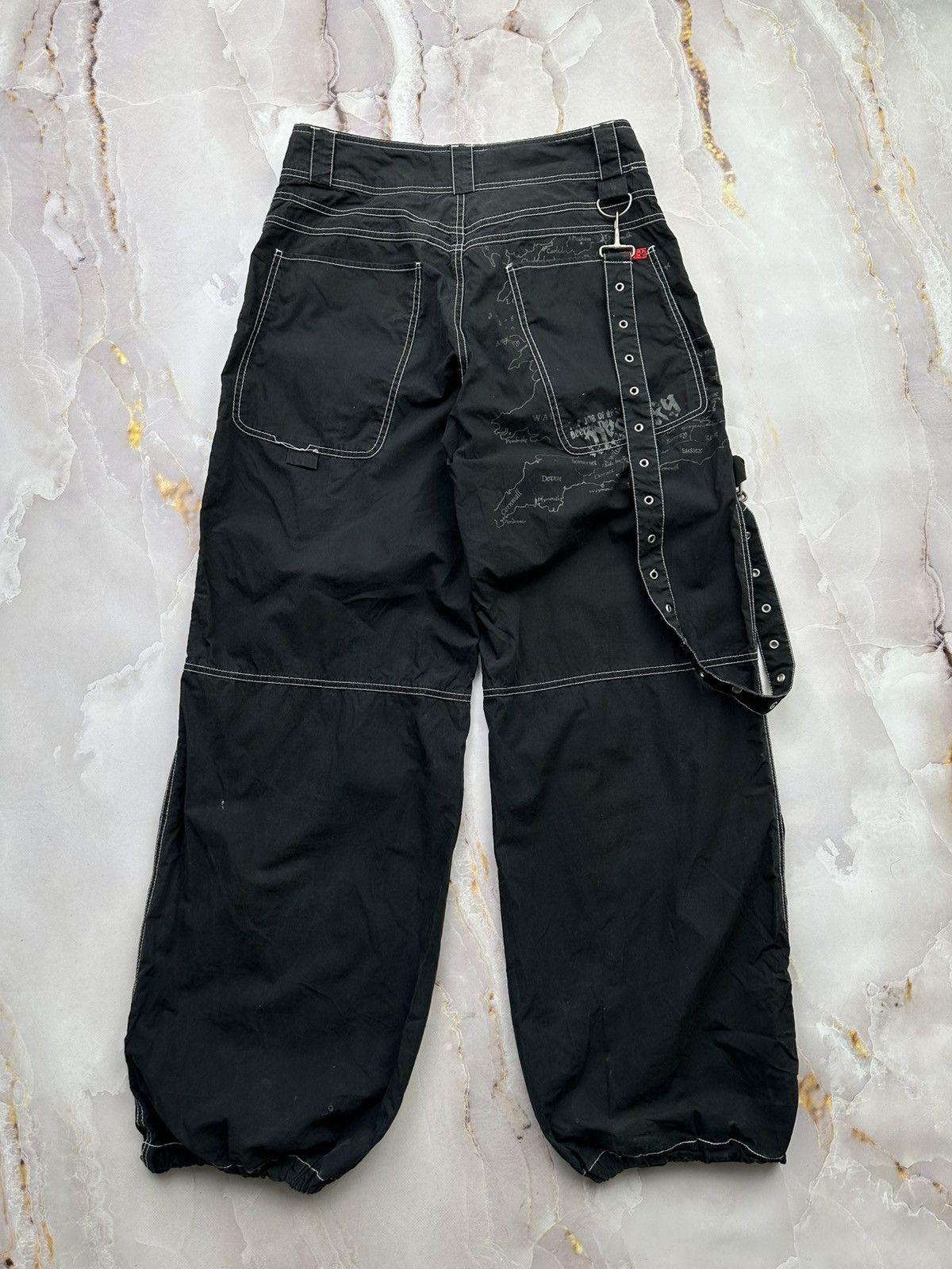 Japanese Brand Vintage Wide Pants Size US 30 / EU 46 - 6 Thumbnail