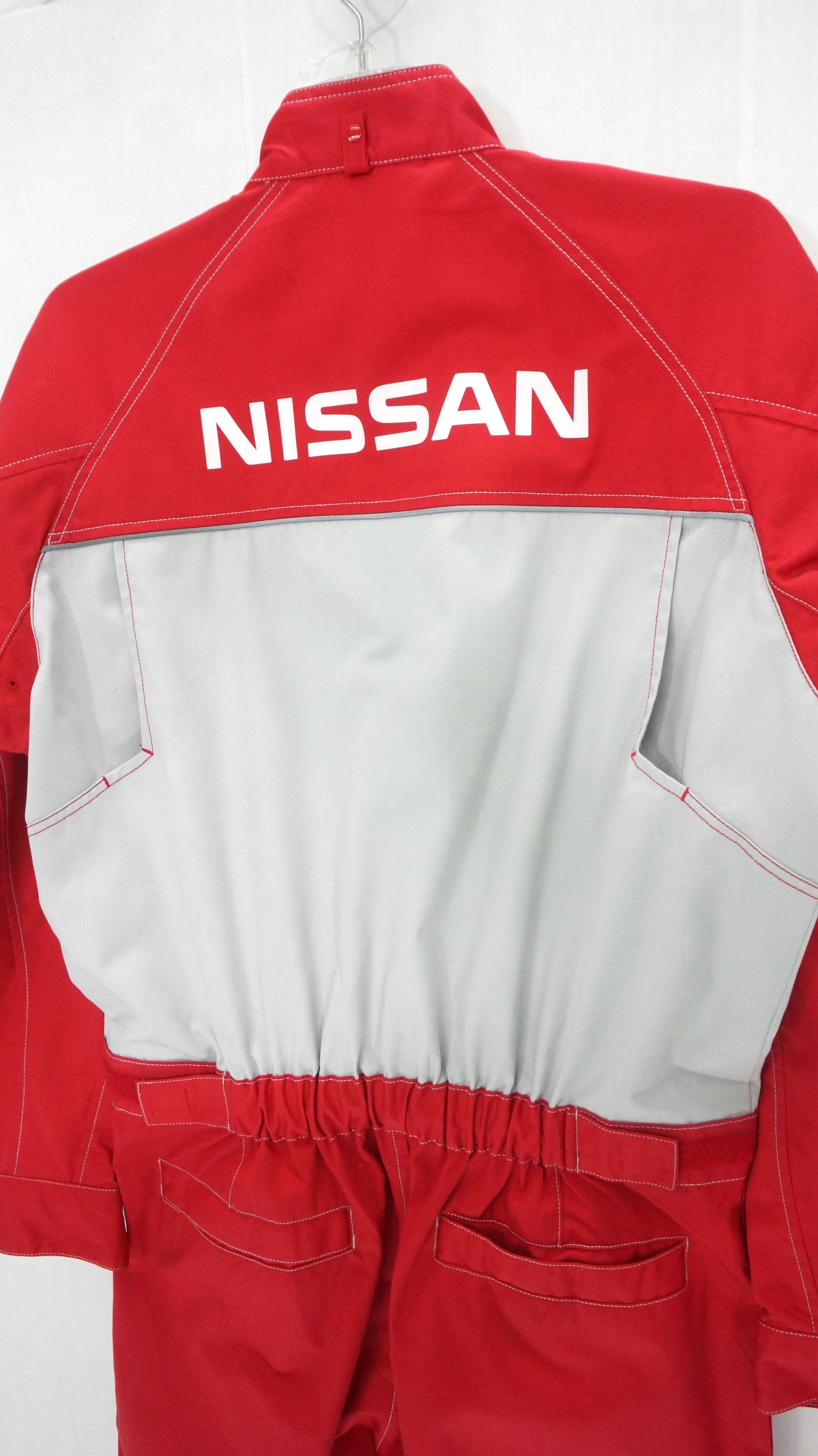 Japanese Brand Japan NISSAN MOTORS Vintage Heavy Duty Uniform Coverall Size US 32 / EU 48 - 1 Thumbnail