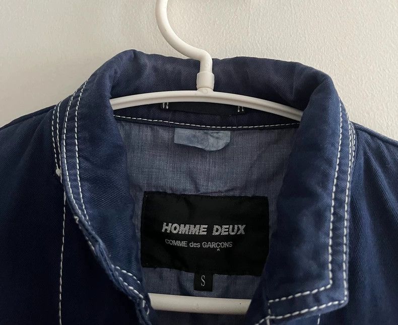 Comme des Garcons Comme Des Garcons Denim indigo long sleeved jacket 2503-Nex Size US S / EU 44-46 / 1 - 3 Thumbnail