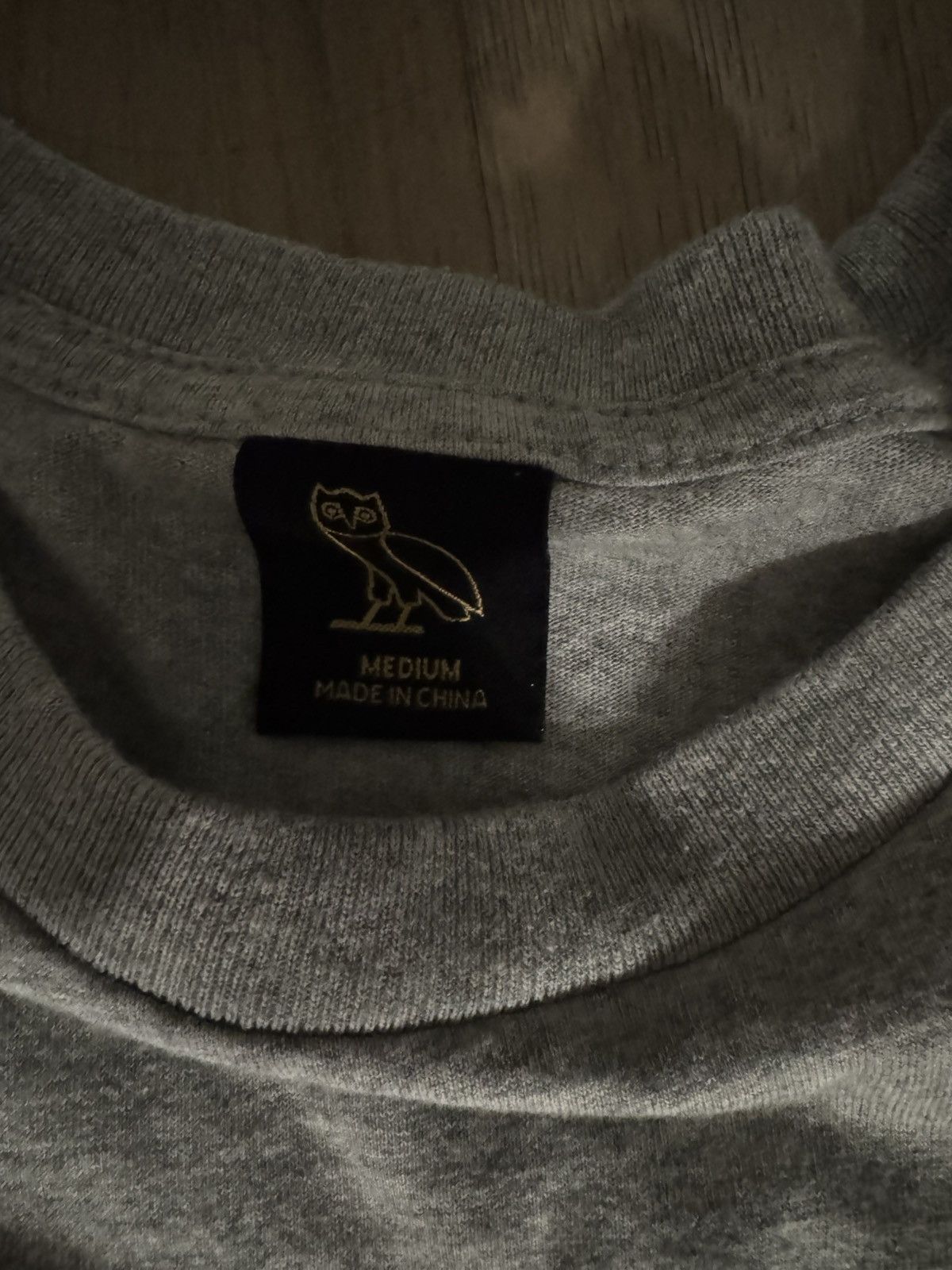 October's Very Own Drake OVO Grey Long Sleeve Tee (fits like a medium) Size US M / EU 48-50 / 2 - 3 Thumbnail