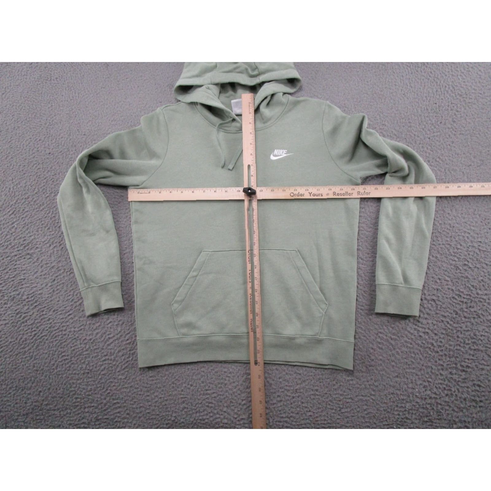 Nike Nike Sportswear Hoodie Sweatshirt Mens S Pullover Green Club Fleece Embroidered Size US S / EU 44-46 / 1 - 5 Thumbnail