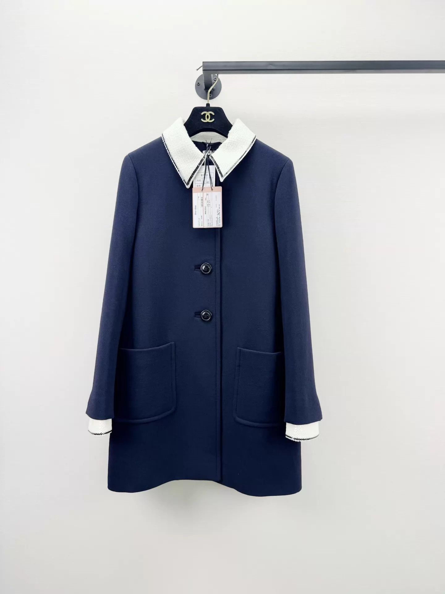 Miu Miu MIU MIU Women's Unworn Coat 40 (New with Tags) Size S / US 4 / IT 40 - 1 Thumbnail