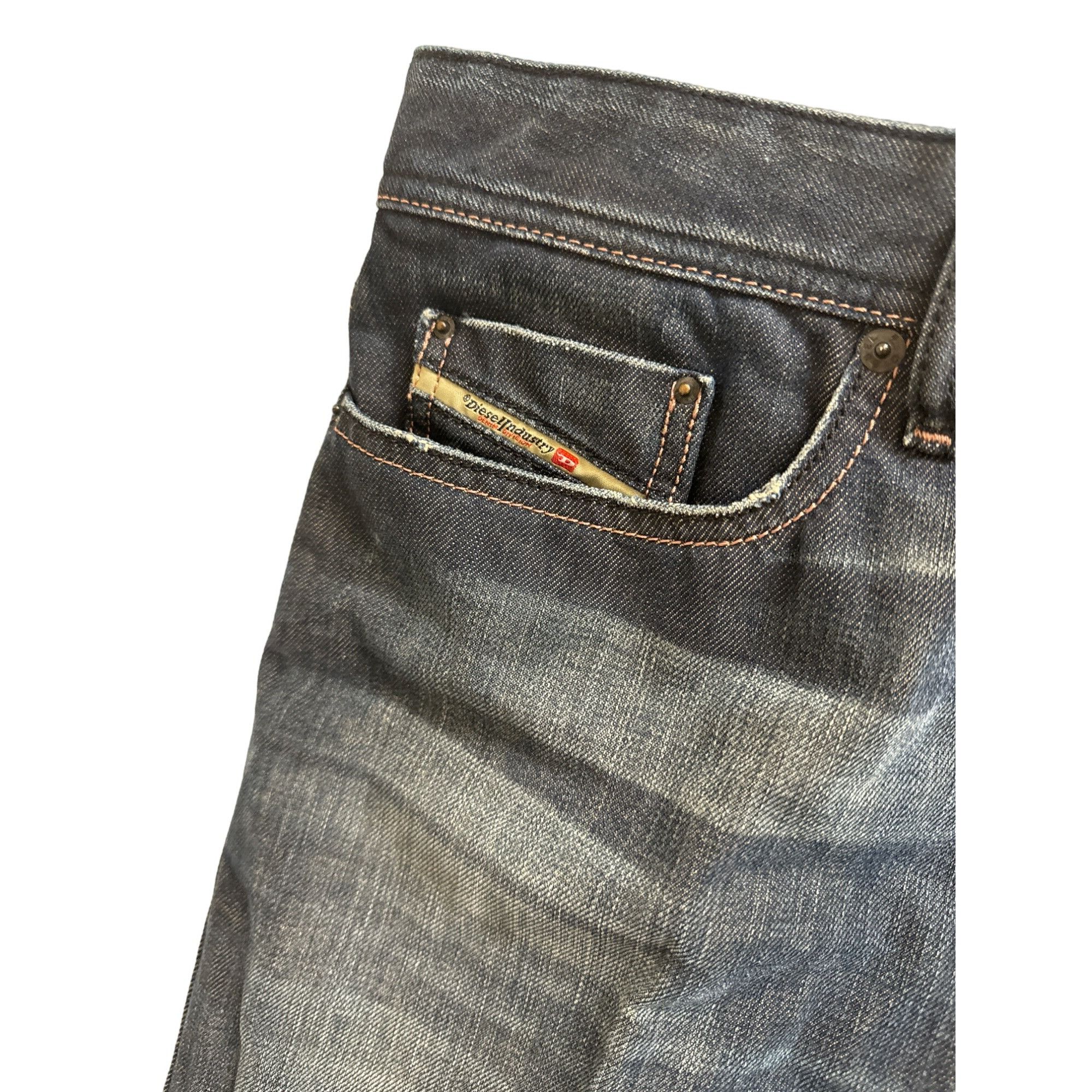 Diesel Diesel Kurren Men’s Blue Pants/Jeans/Straight Leg Size36x32 Size US 36 / EU 52 - 2 Thumbnail