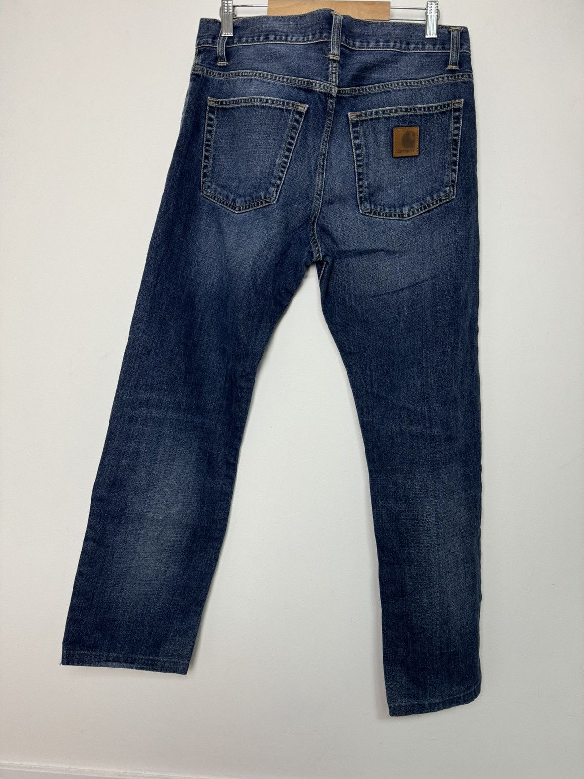 Carhartt Carhartt denim jeans selvedge davies pants streetwear work Size US 31 - 8 Thumbnail