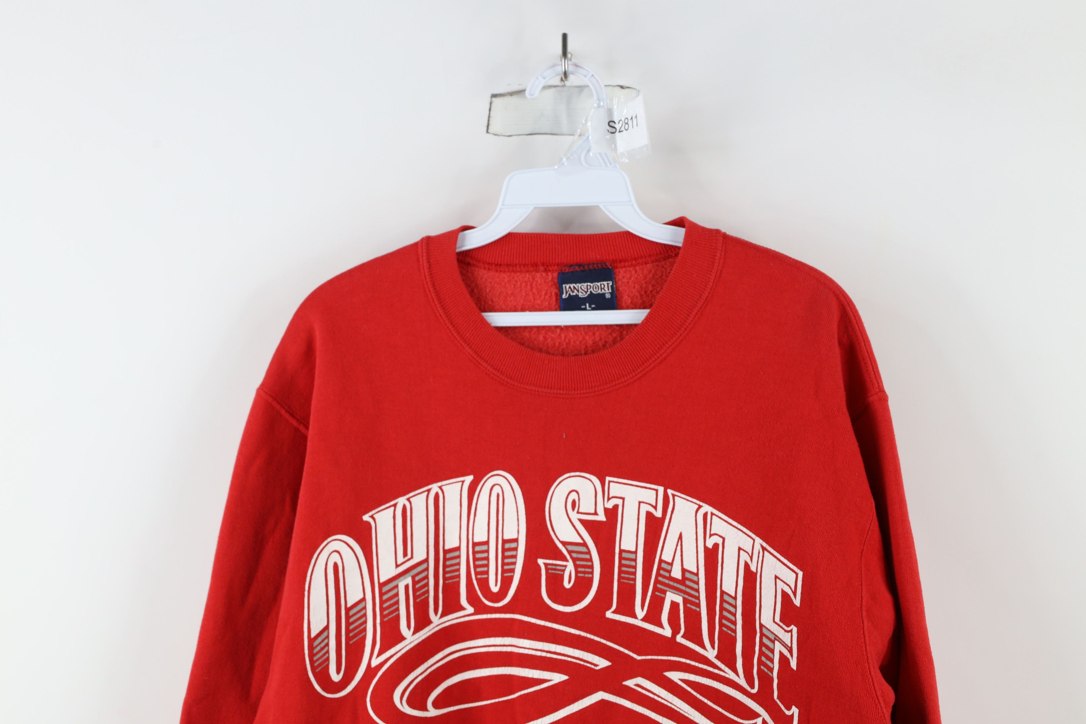 Vintage Vintage 90s Ohio State University Crewneck Sweatshirt US Size US L / EU 52-54 / 3 - 2 Thumbnail