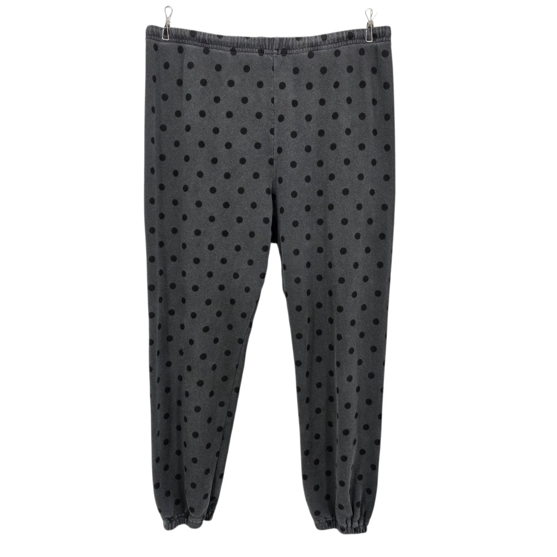 THE GREAT The Great. Womens Small / 1 Pants Stadium Polka Dot Sweatpan Size 28" / US 6 / IT 42 - 8 Thumbnail