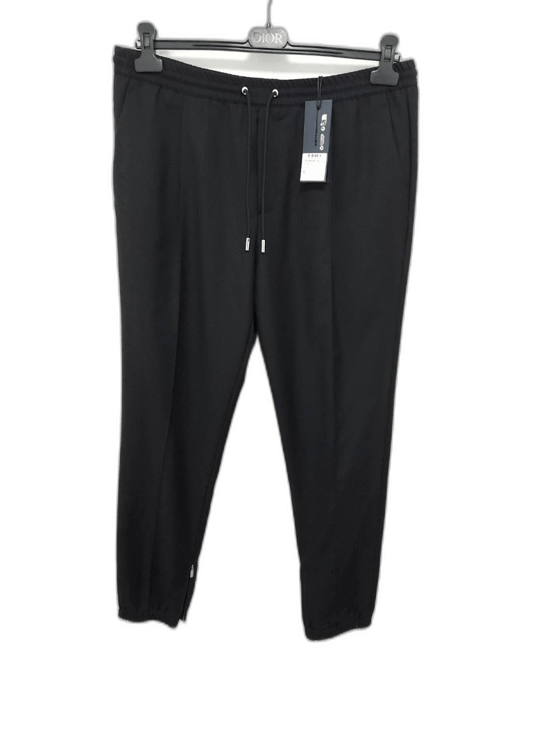 Dior Dior Black Wool Casual Pants-yf Size US 44 / EU 60 - 1 Thumbnail