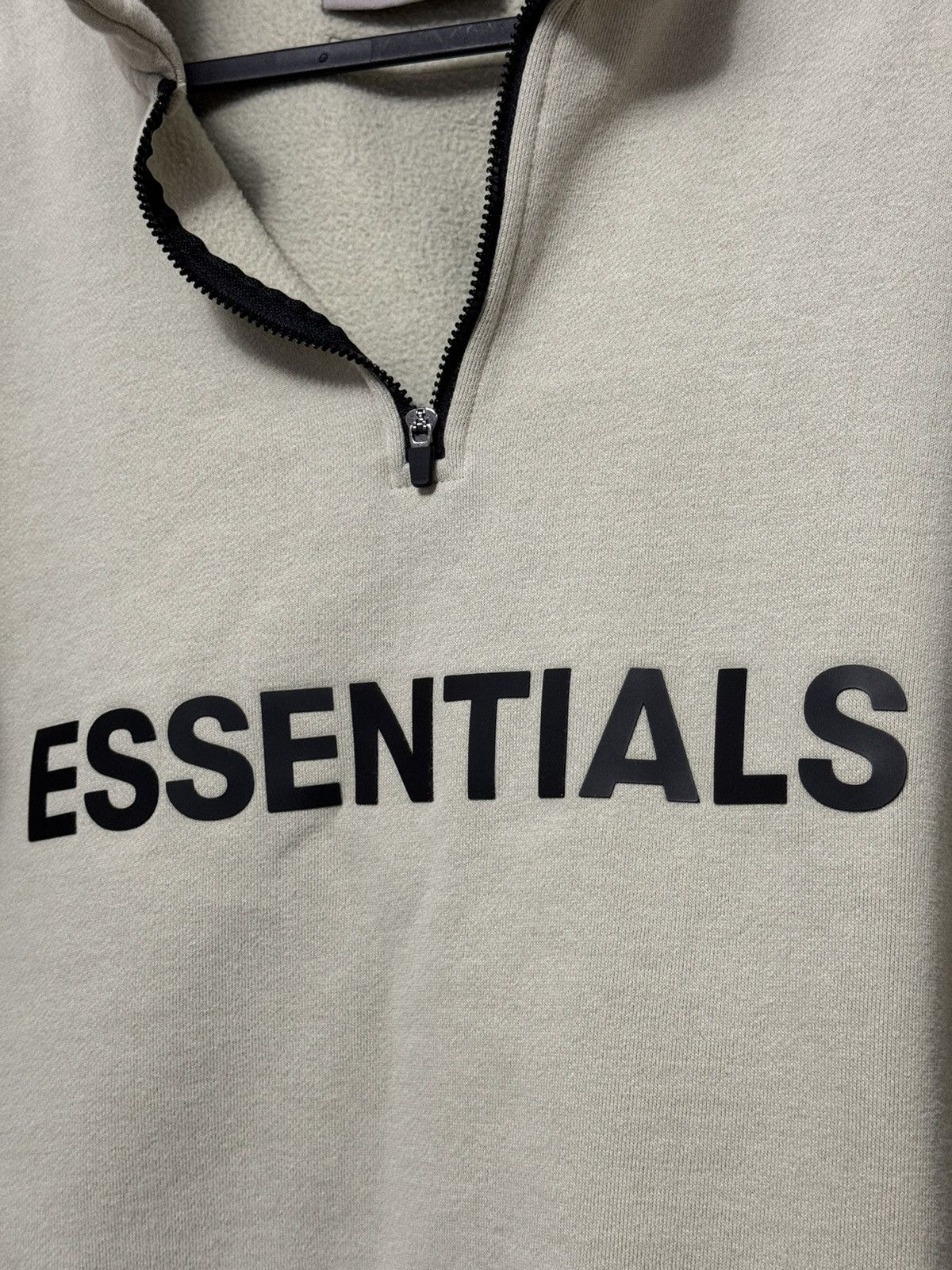Fear of God Fear of God Essentials Half-Zip Sweater Alfalfa Sage SZ S🔥 Size US S / EU 44-46 / 1 - 2 Thumbnail