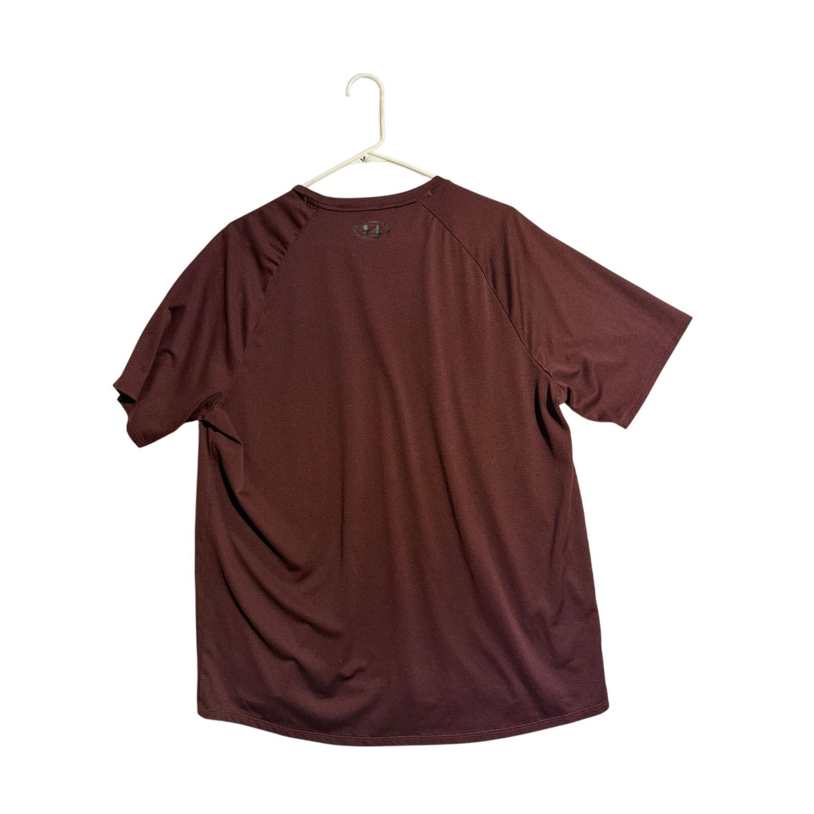 Under Armour UNDER ARMOUR THE TECH TEE MAROON SIZE XL MOISTURE WICKING Size US XL / EU 56 / 4 - 7 Thumbnail