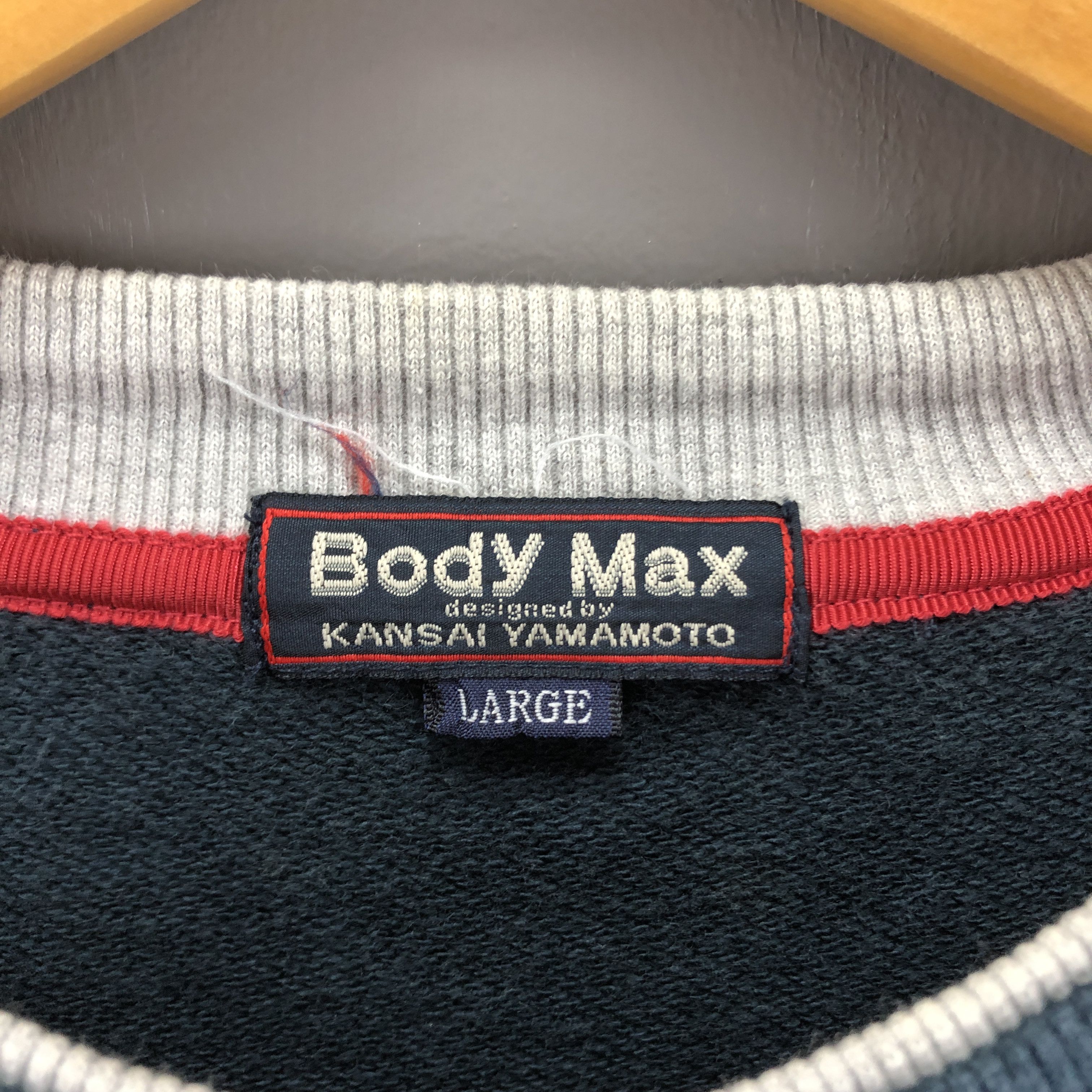 Kansai Yamamoto BODY MAX by KANSAI YAMAMOTO Women Sweatshirt #0766/M Size L / US 10 / IT 46 - 6 Thumbnail