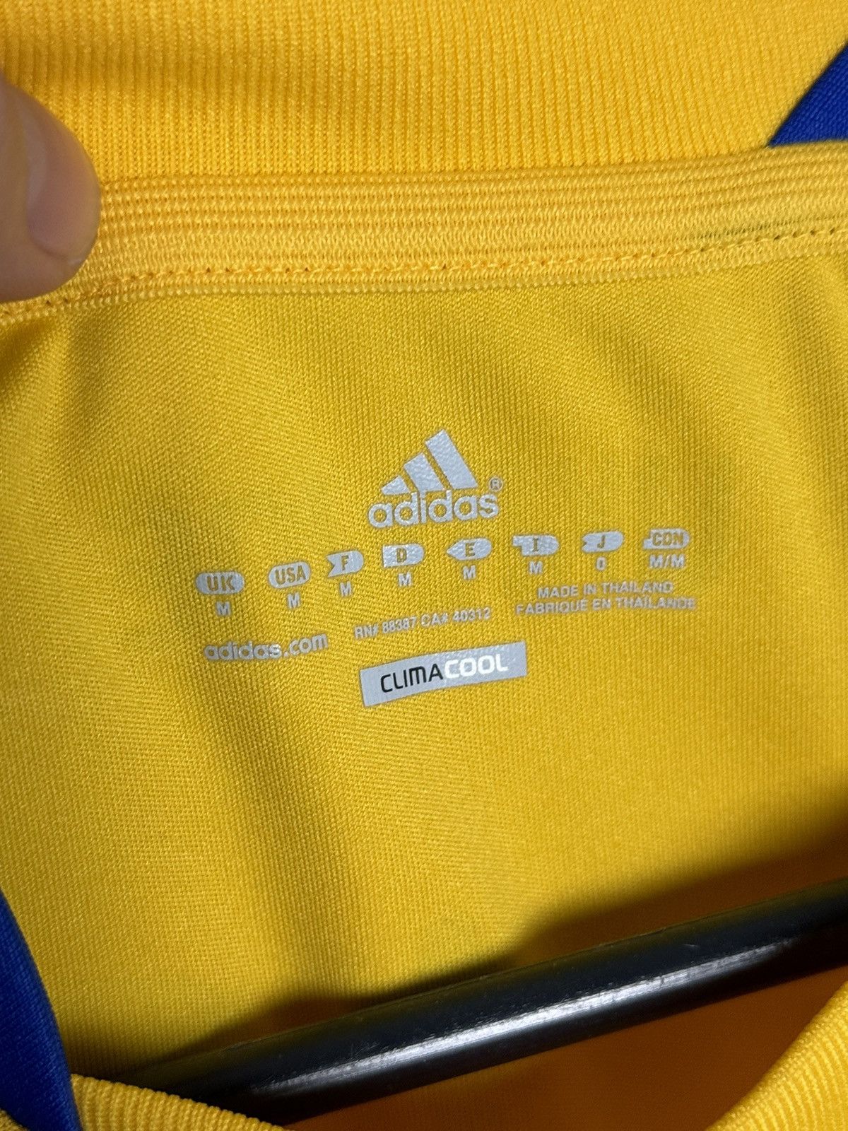 Adidas Ukraine 10/11 Home Match Worn Aliev Football Soccer Jersey Size US M / EU 48-50 / 2 - 15 Thumbnail