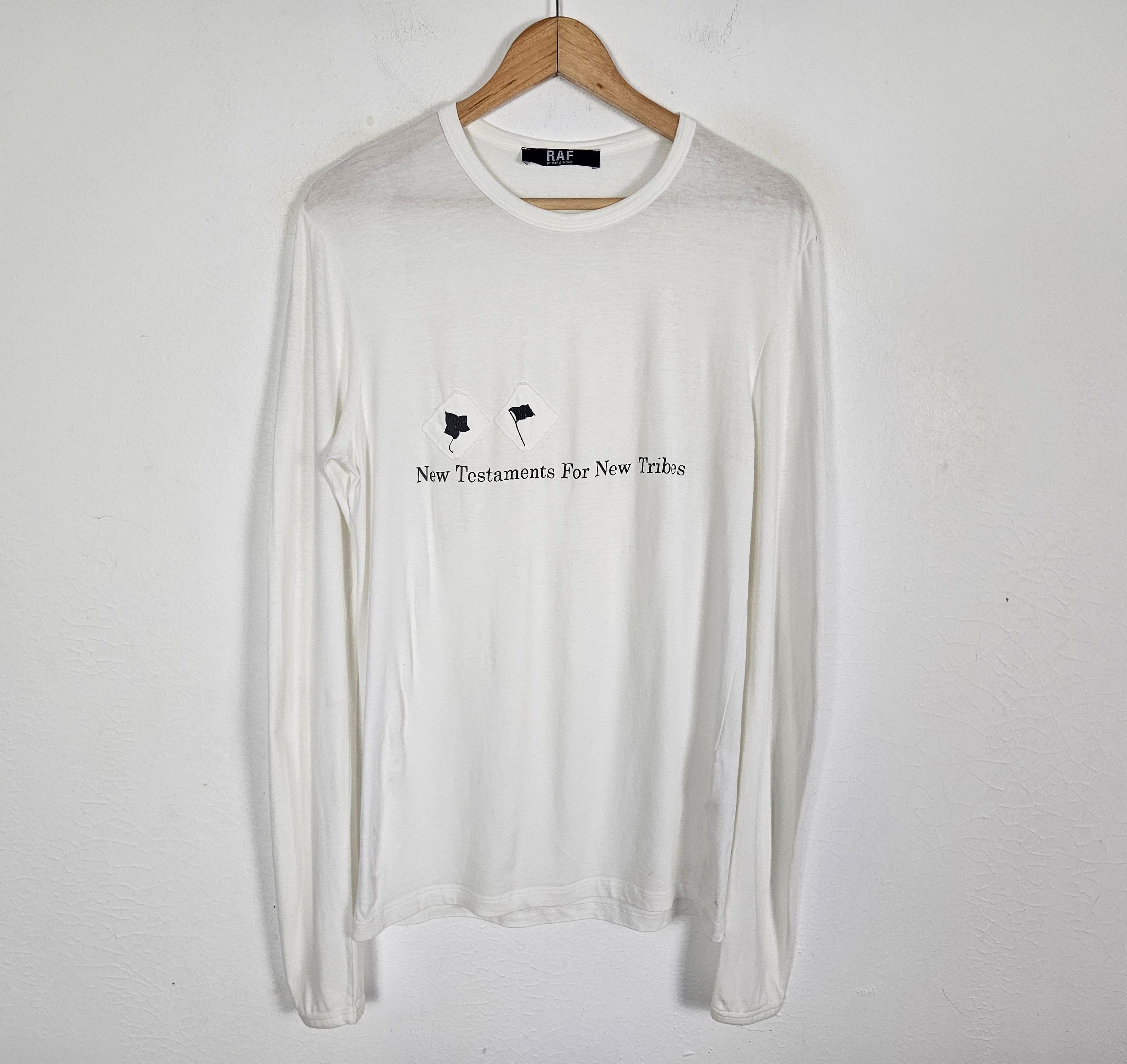 Raf Simons Raf Simons New Testaments for New Tribes shirt Size US M / EU 48-50 / 2 - 2 Thumbnail
