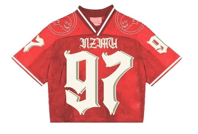 Vintage Red Y2K American T Shirt Size US L / EU 52-54 / 3 - 1 Thumbnail