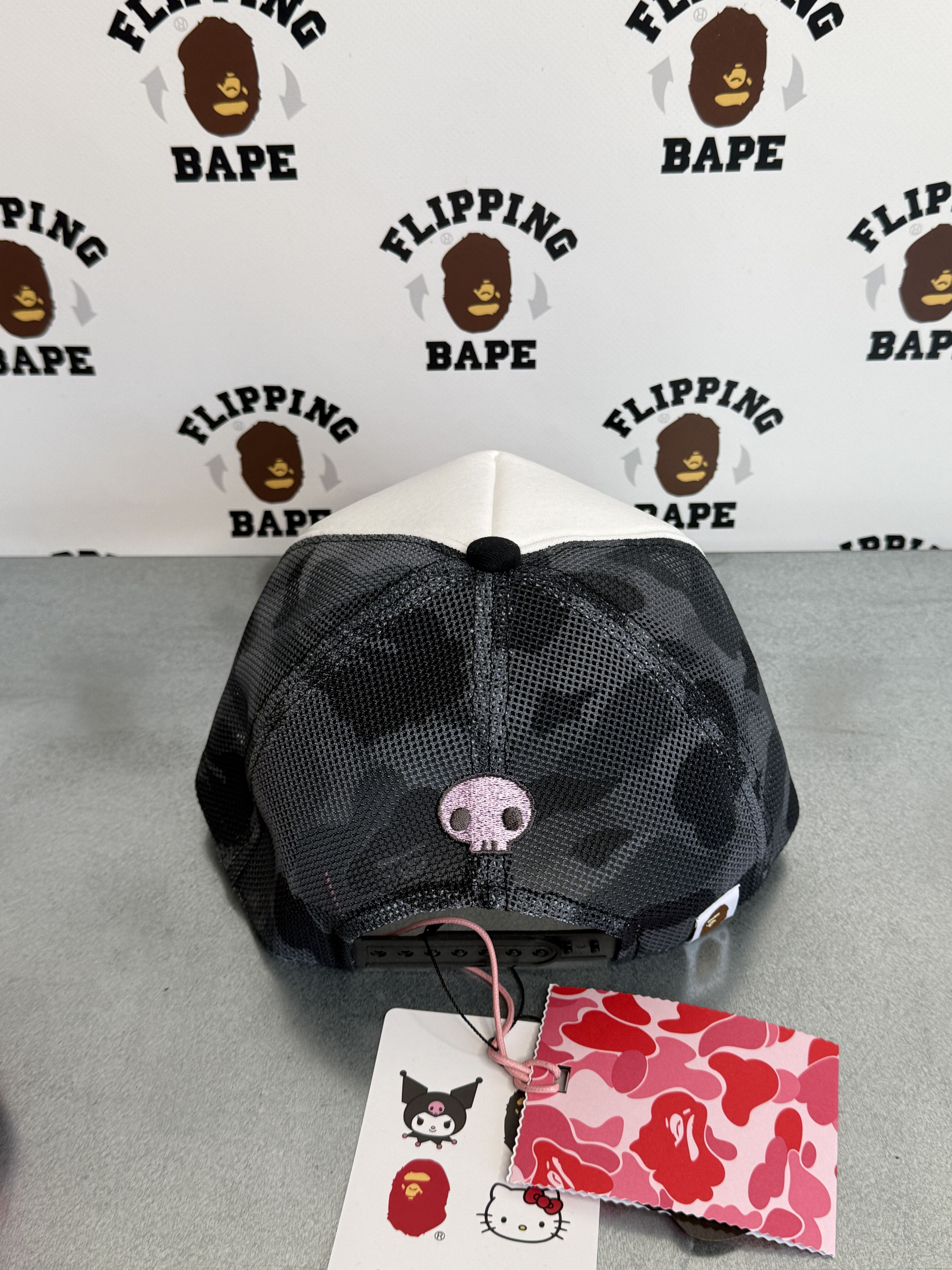 Bape BAPE X KUROMI ABC CAMO MESH CAP Size ONE SIZE - 3 Thumbnail
