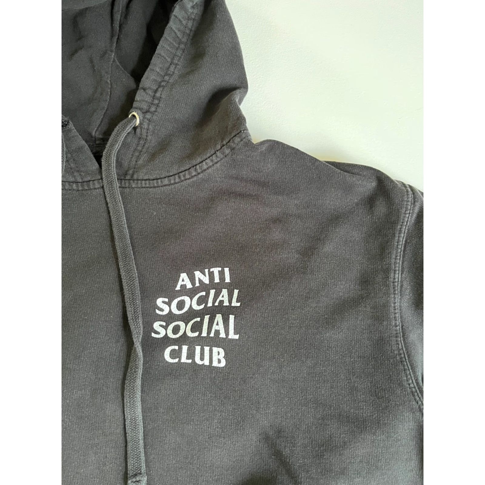 Anti Social Social Club Anti Social Social Club Hoodie SS4500P Black - Men's Long Sleeve, Double-Sided Graphic Print, Hooded, Fleece, Size L Size US L / EU 52-54 / 3 - 6 Thumbnail