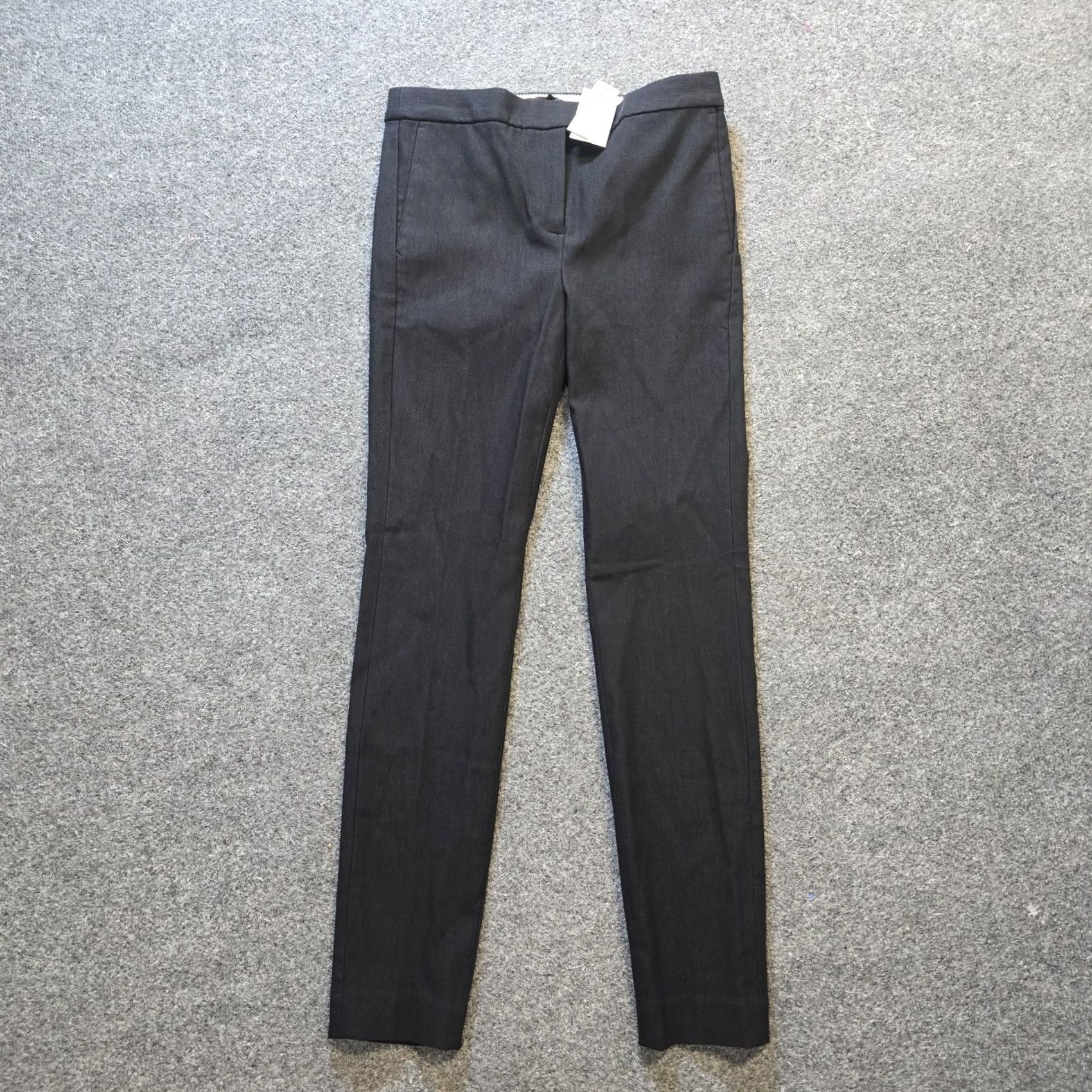 J.Crew J.CREW Pants Womens 2 Black Taper Skinny Stretch Regular Regular Pants Office Career Vintage: No Size 26" / US 2 / IT 38 - 2 Thumbnail