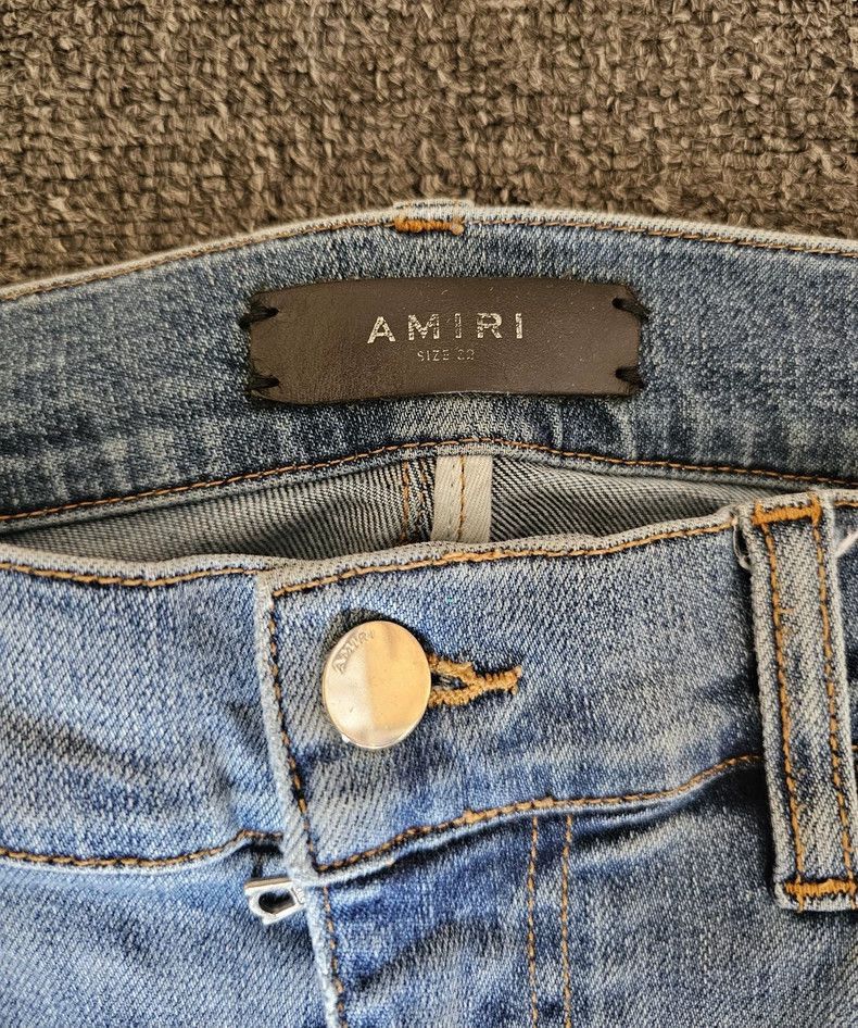 Amiri Amiri Paint Splatter Denim Jeans Size 32-2506 Size US 32 / EU 48 - 3 Thumbnail