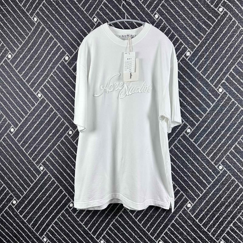 Acne Studios Acne Studios Logo Short Sleeve T-Shirt Size M Size US M / EU 48-50 / 2 - 1 Thumbnail