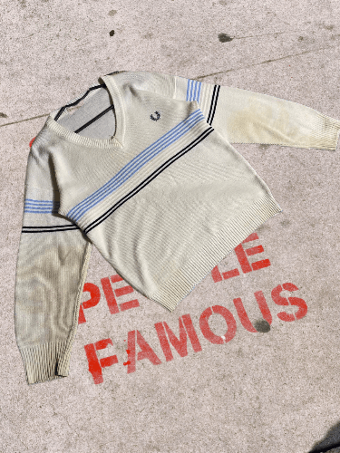 FRED × Fred Perry × Vintage Vintage Men’s Fred Perry SportSweater Size US M / EU 48-50 / 2 - 1 Thumbnail