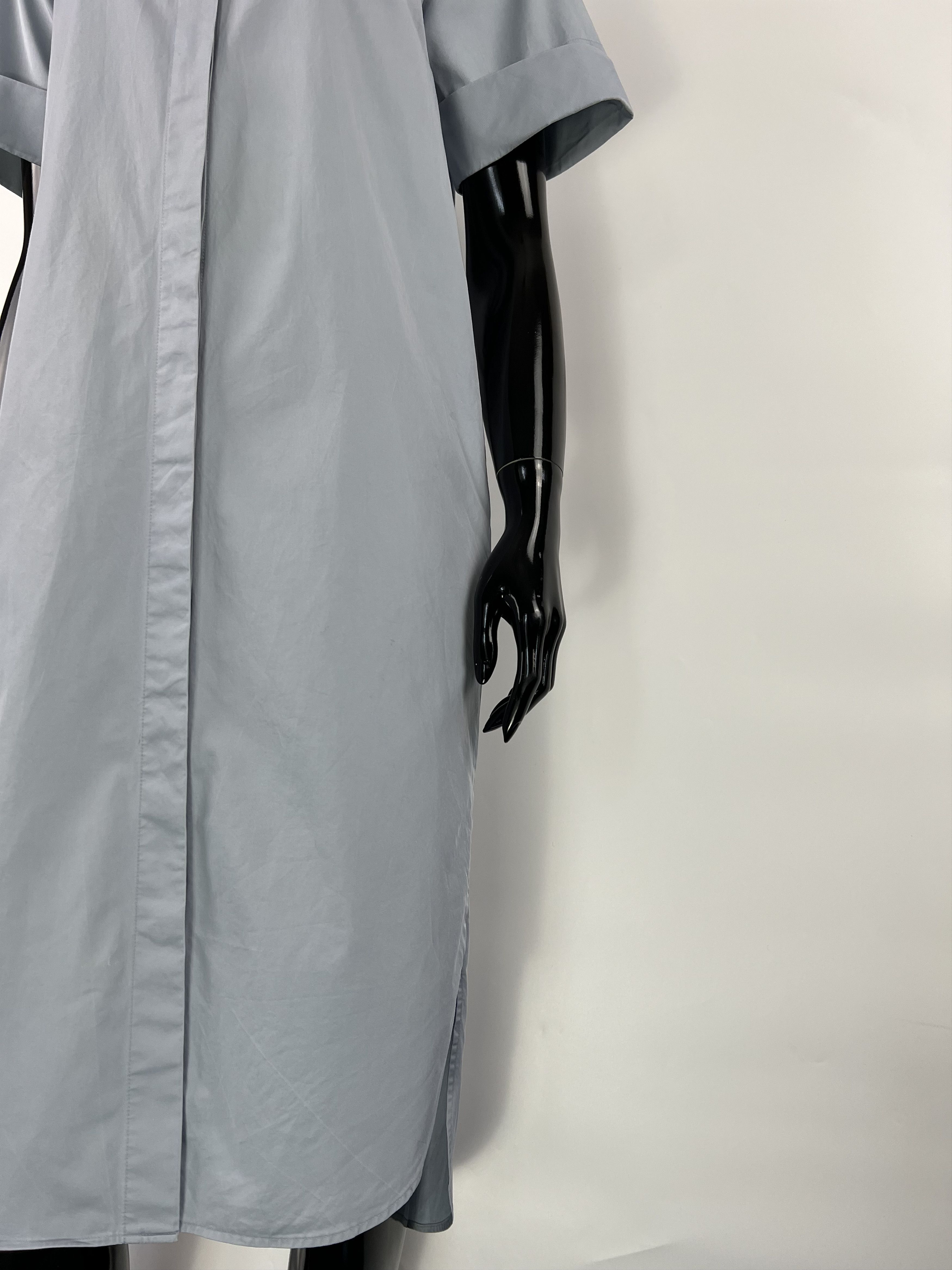 Cos COS Light Blue Cotton Shirt Dress Size EU34 Size XS / US 0-2 / IT 36-38 - 7 Thumbnail