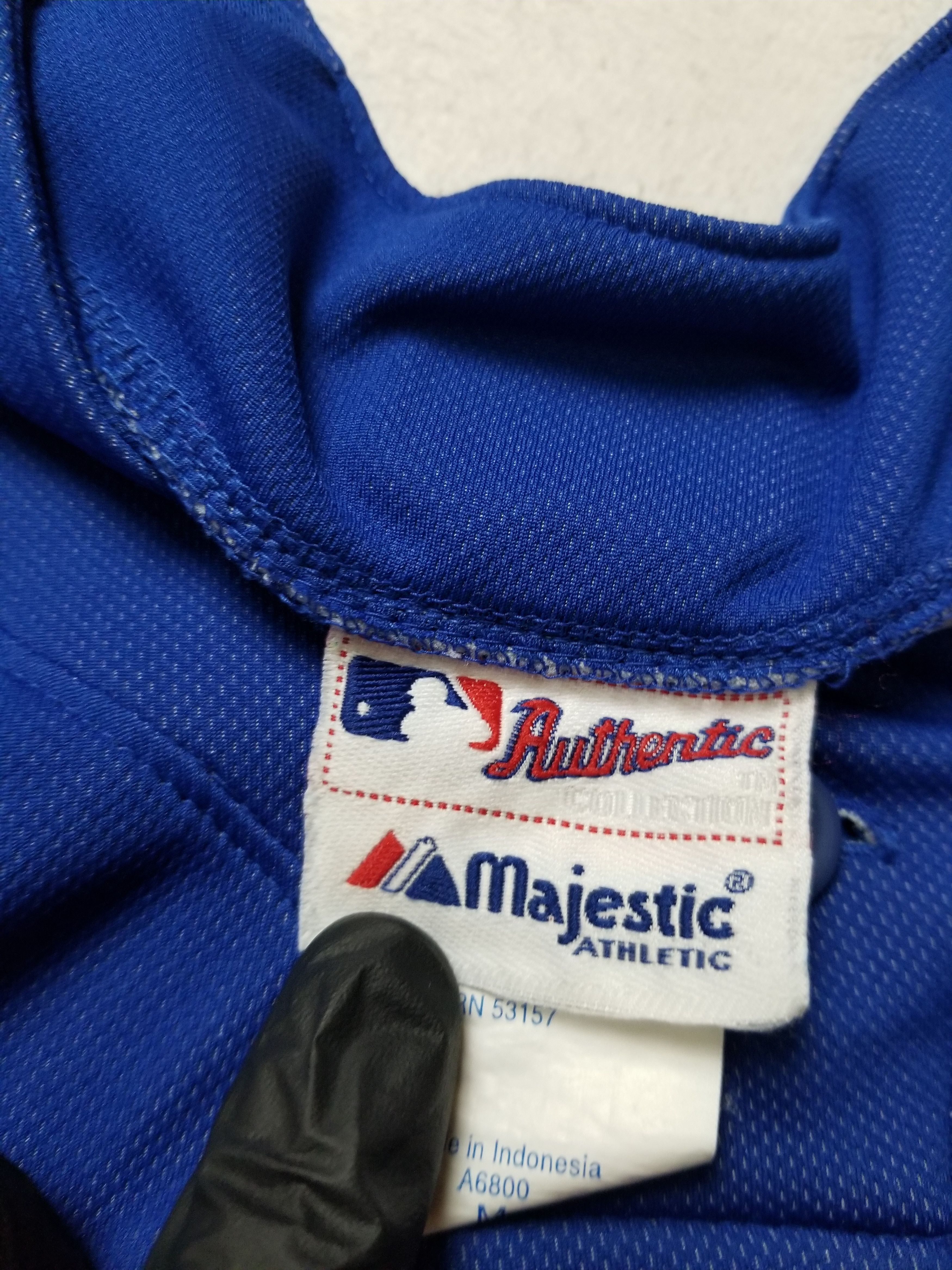 Majestic New York Mets Majestic Cool Base Blue Orange Jersey Size US M / EU 48-50 / 2 - 11 Thumbnail