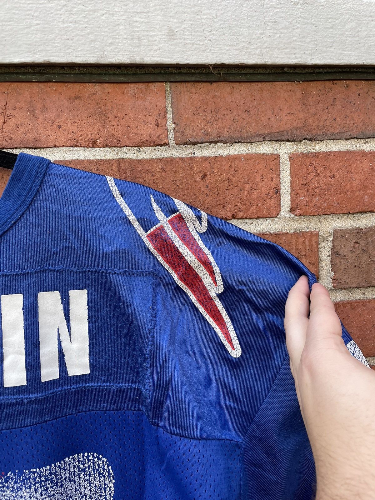Champion Vintage New England Patriots Curtis Martin Champion jersey Size US XL / EU 56 / 4 - 10 Thumbnail