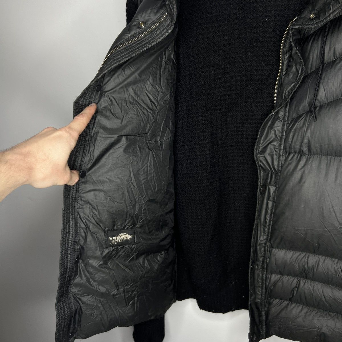 C.P. Company Vintage CP Company Zip Up Puffer Down Jacket Cardigan Size US XL / EU 56 / 4 - 13 Thumbnail