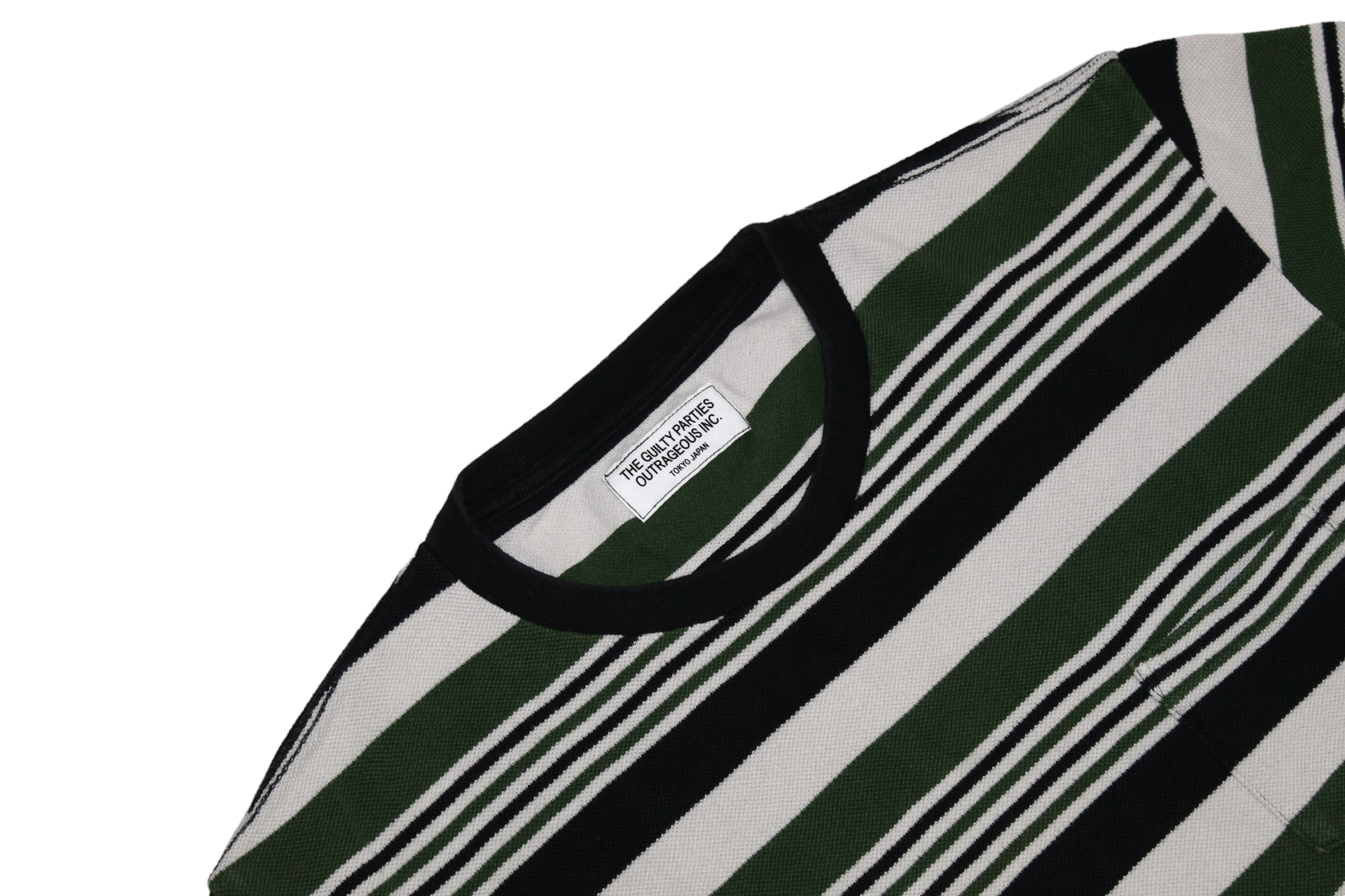 Wacko Maria Wacko Maria Guilty Parties Paradise Tokyo Striped T-shirt Size US M / EU 48-50 / 2 - 3 Thumbnail