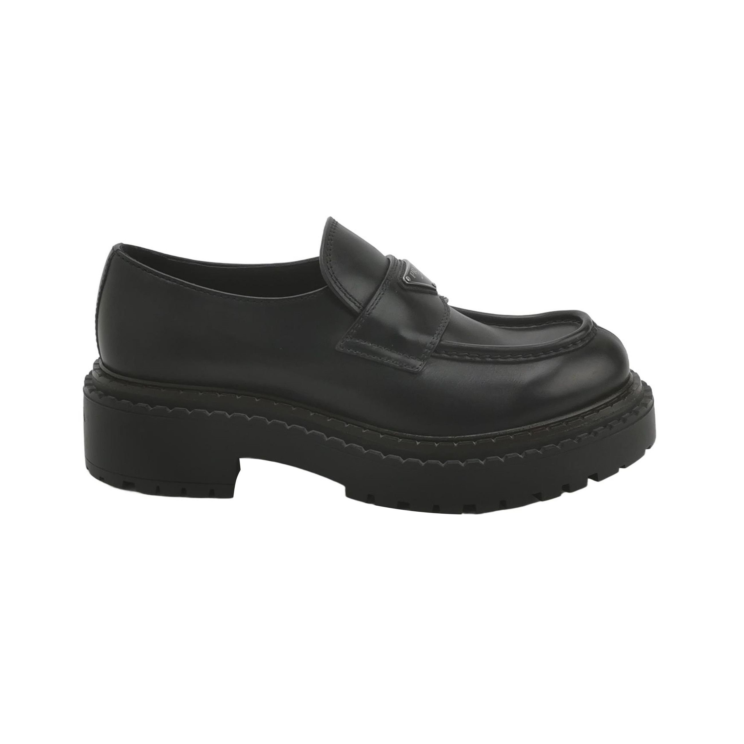 Prada Prada Triangle Logo Platform Loafers Size 7 Size US 8 / EU 41 - 1 Thumbnail
