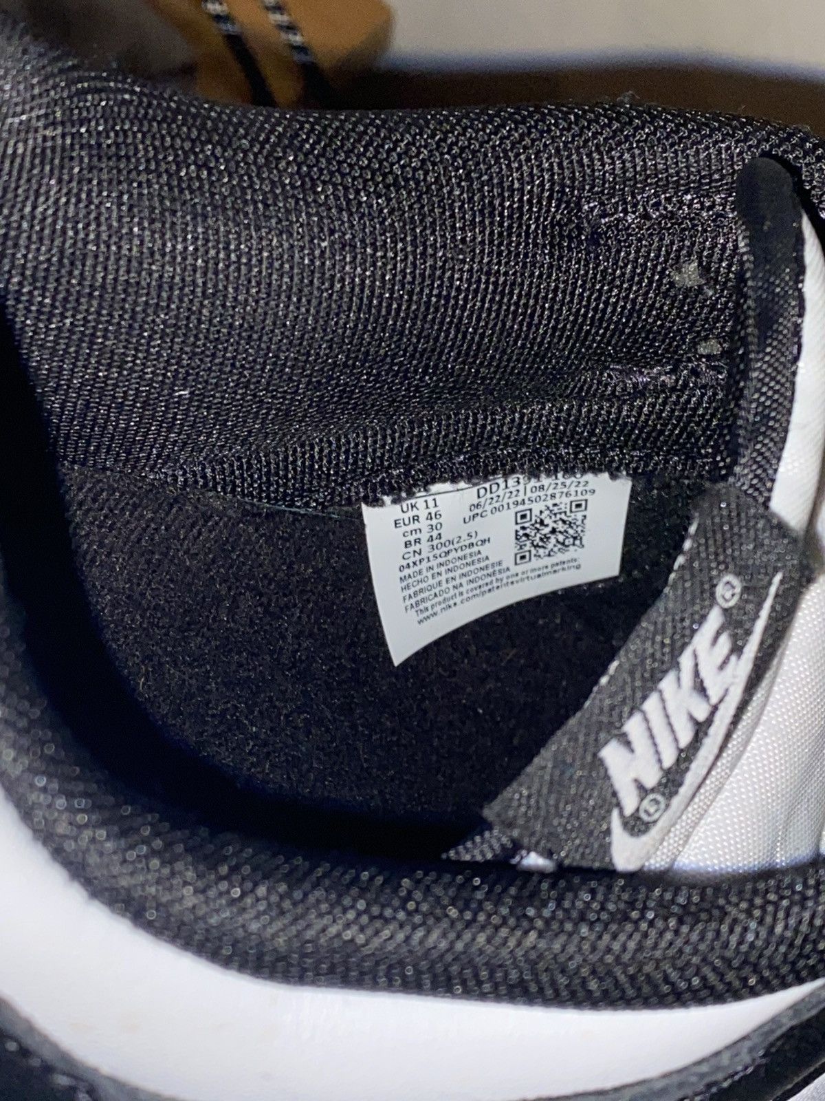 Nike Nike Panda Dunks Low Size 12 Size US 12 / EU 45 - 5 Thumbnail