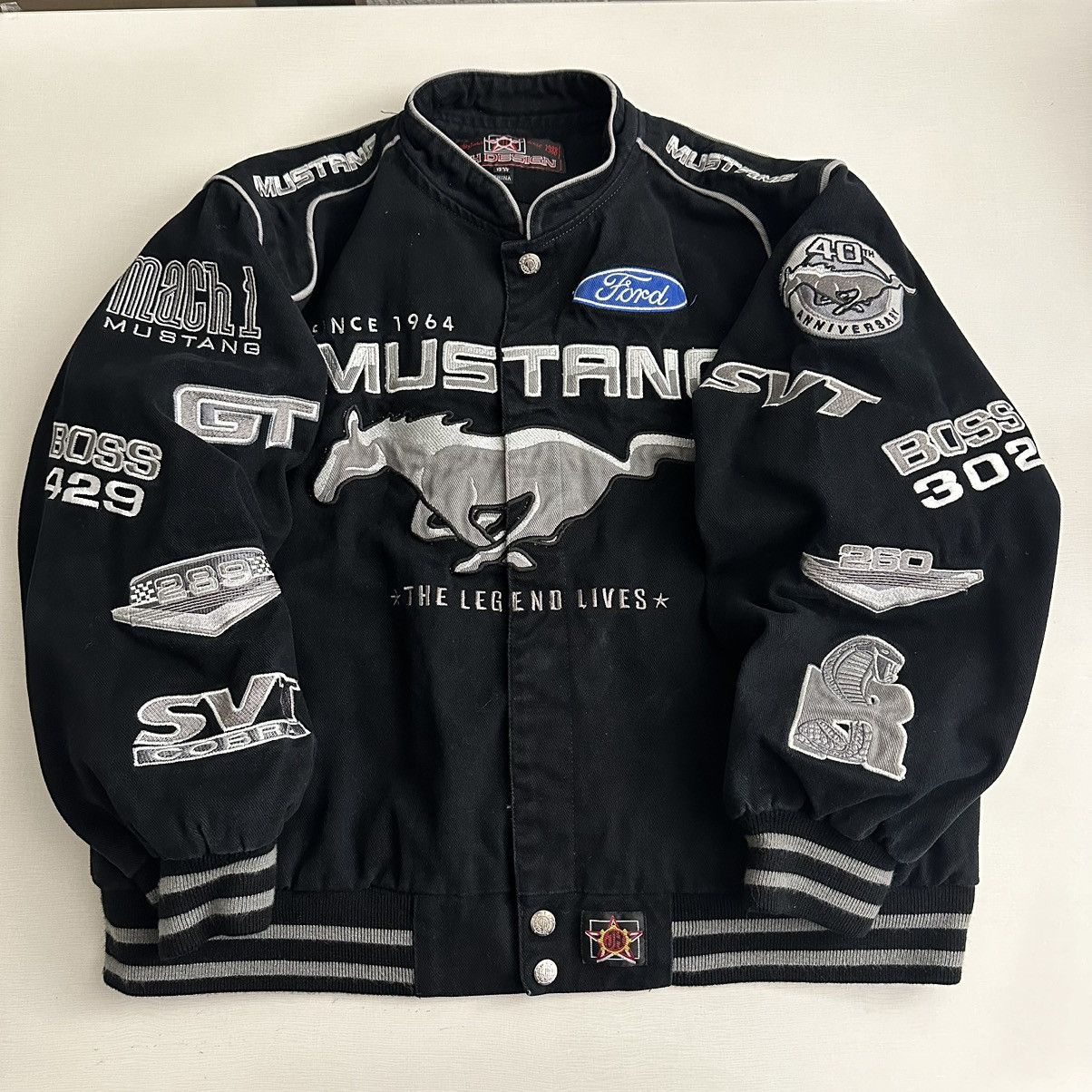 90s Vintage JH Design Ford Mustang JKT