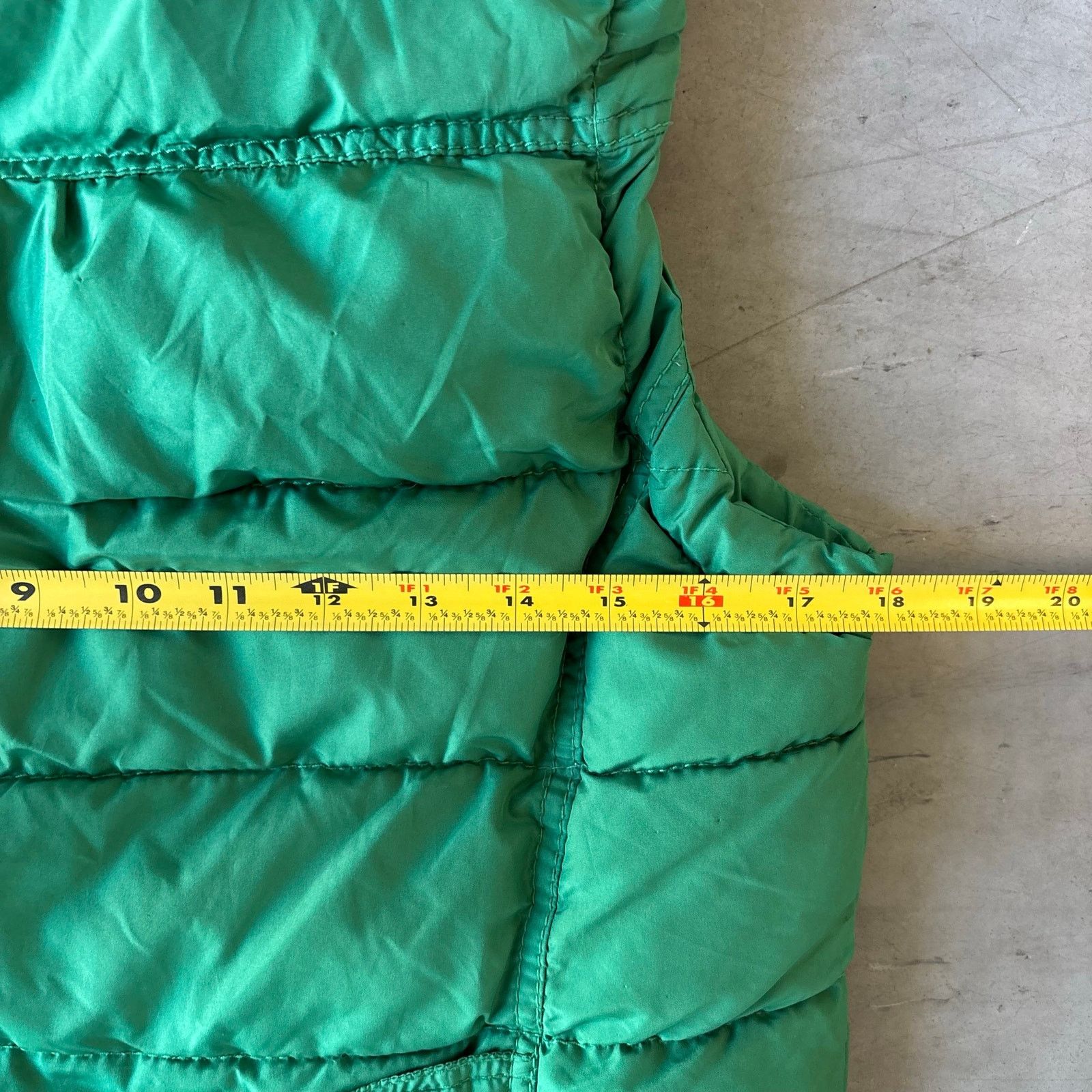 Aeropostale y2k green aeropostale plaid lined puffer vest Size US L / EU 52-54 / 3 - 2 Thumbnail
