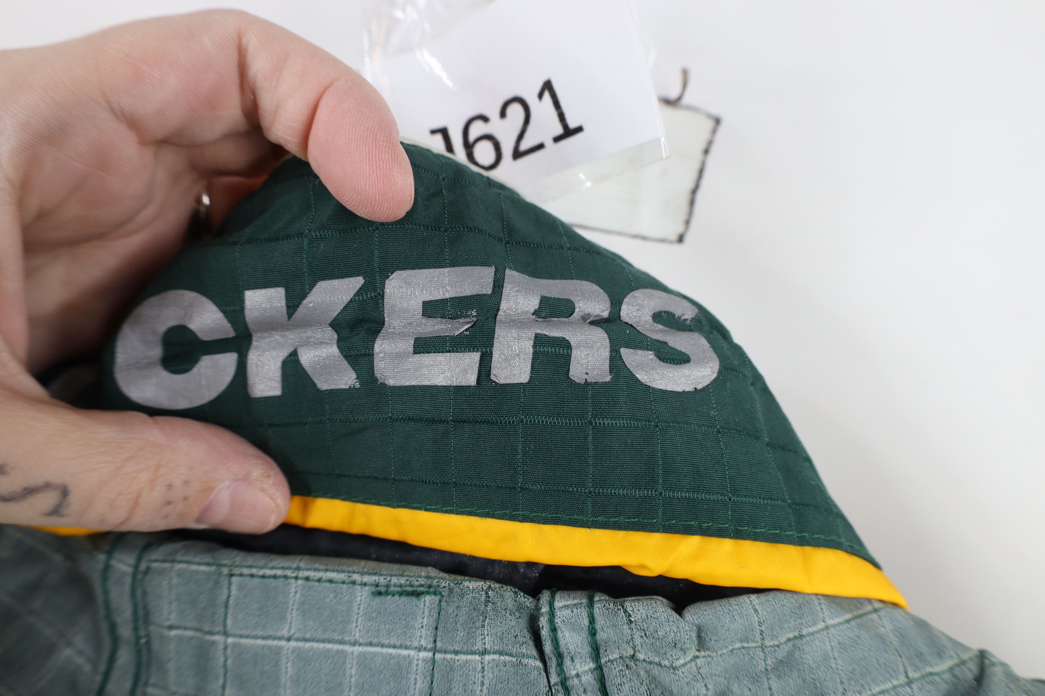 Starter × Vintage Vintage 90s Starter Green Bay Packers Pullover Anorak Jacket Size US XL / EU 56 / 4 - 14 Thumbnail