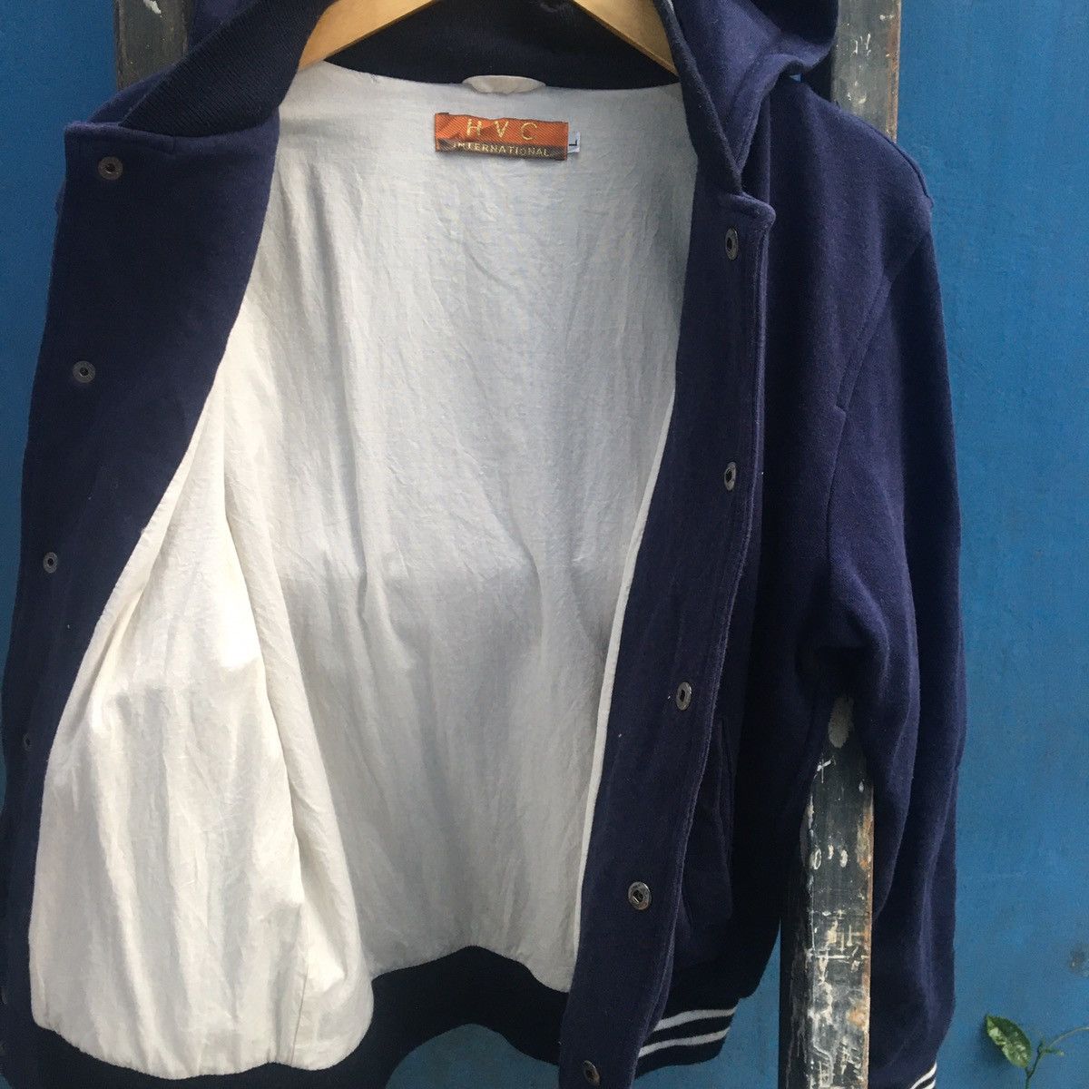 Vintage Vintage HVC international varsity jacket Size US L / EU 52-54 / 3 - 2 Thumbnail