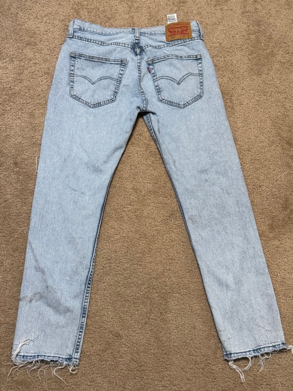 Levi's Levis “Distressed” Denim Jeans sz-32 Size US 32 / EU 48 - 3 Thumbnail