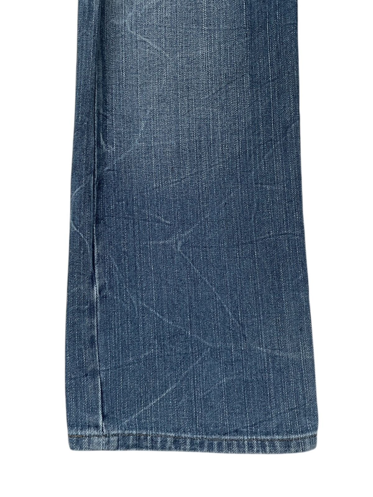 Japanese Brand Vintage Brand Dominate Handcraft Double Waist Jeans 2000s Size US 35 - 6 Thumbnail