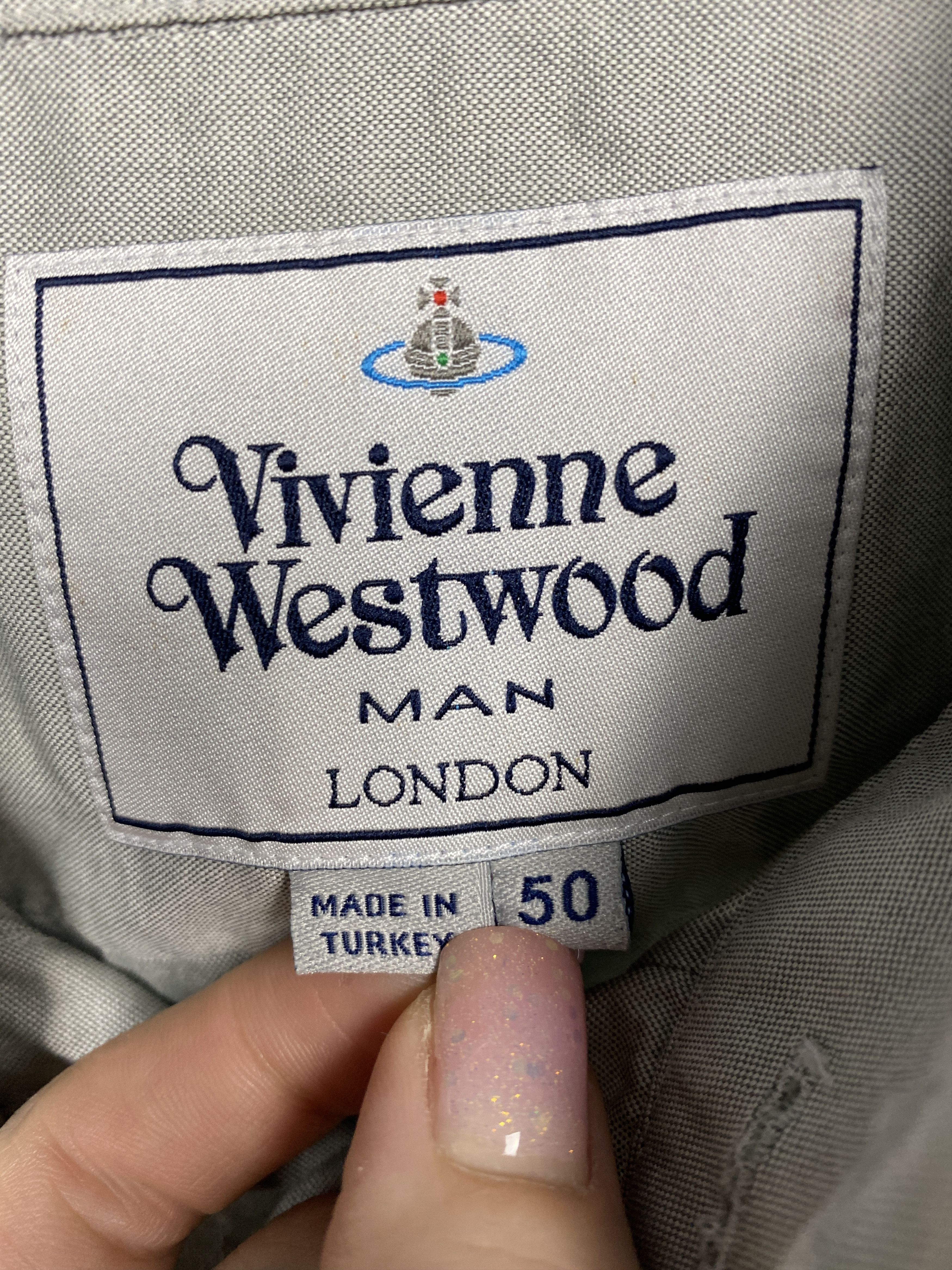 Vivienne Westwood Vivienne Westwood Vintage Mens Long Sleeve Shirt Size US M / EU 48-50 / 2 - 4 Thumbnail