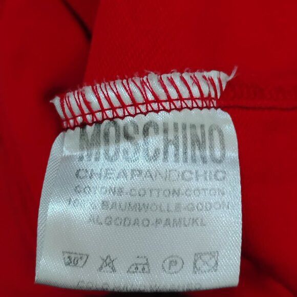 Moschino Moschino Couture Teddy Bear Not A Toy Long Sleeve T-Shirt Size US M / EU 48-50 / 2 - 5 Thumbnail