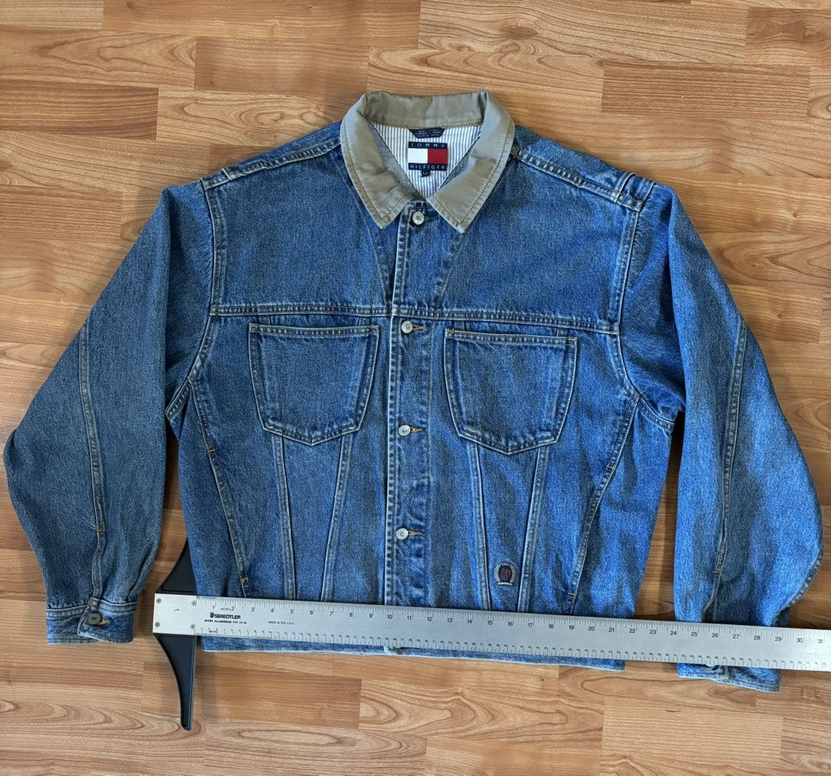 Tommy Hilfiger Tommy Hilfiger Sz L blue denim jacket Size US L / EU 52-54 / 3 - 1 Thumbnail
