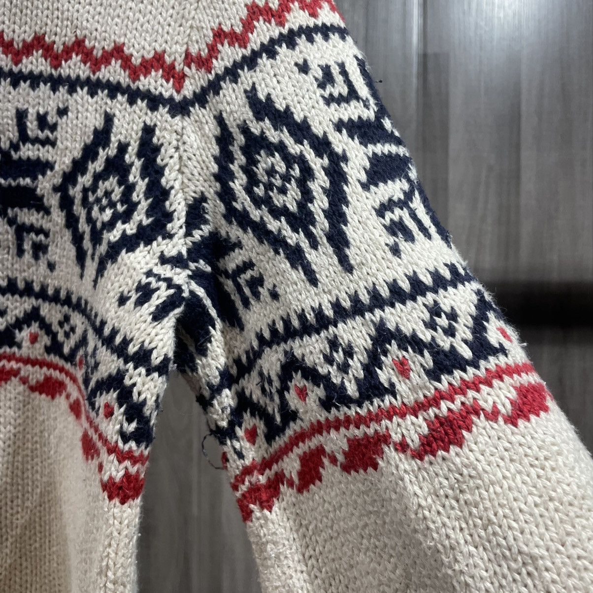 Polo Ralph Lauren Polo Ralph Lauren Cream Nordic Knit Sweater Size US M / EU 48-50 / 2 - 9 Thumbnail