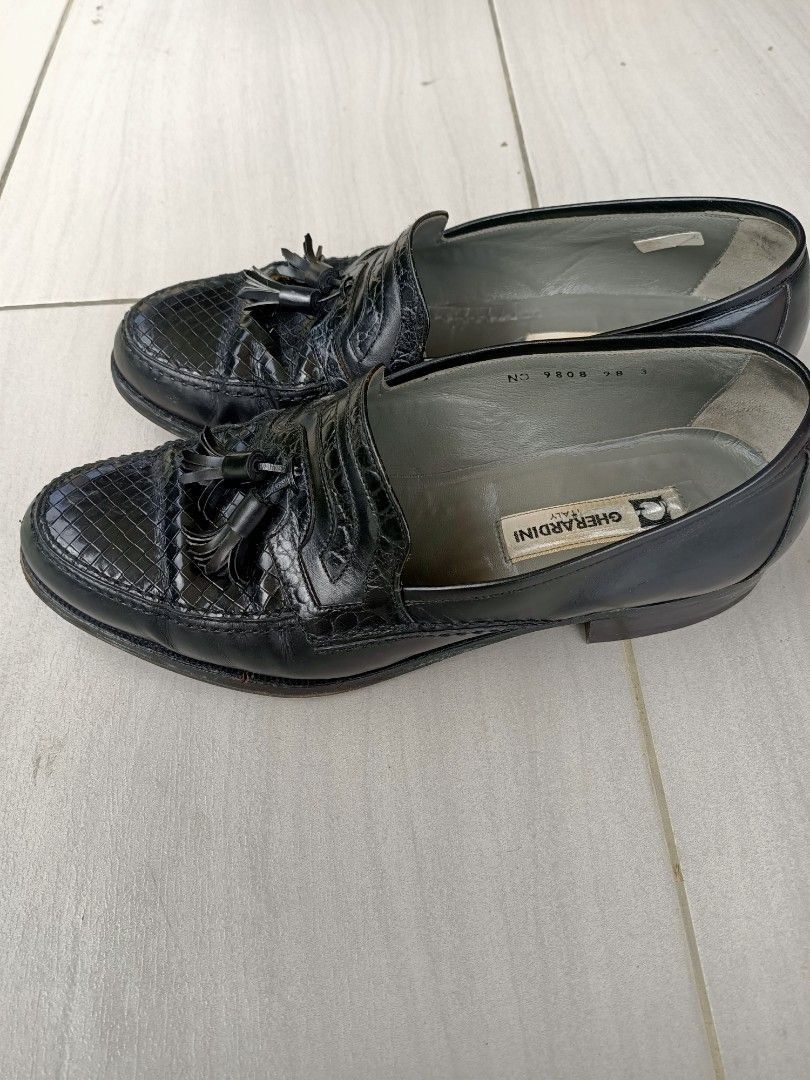 Designer Vintage Gherardini Italian Tassel Loafers – Quiet Luxury Era Size US 8.5 / EU 41-42 - 1 Thumbnail